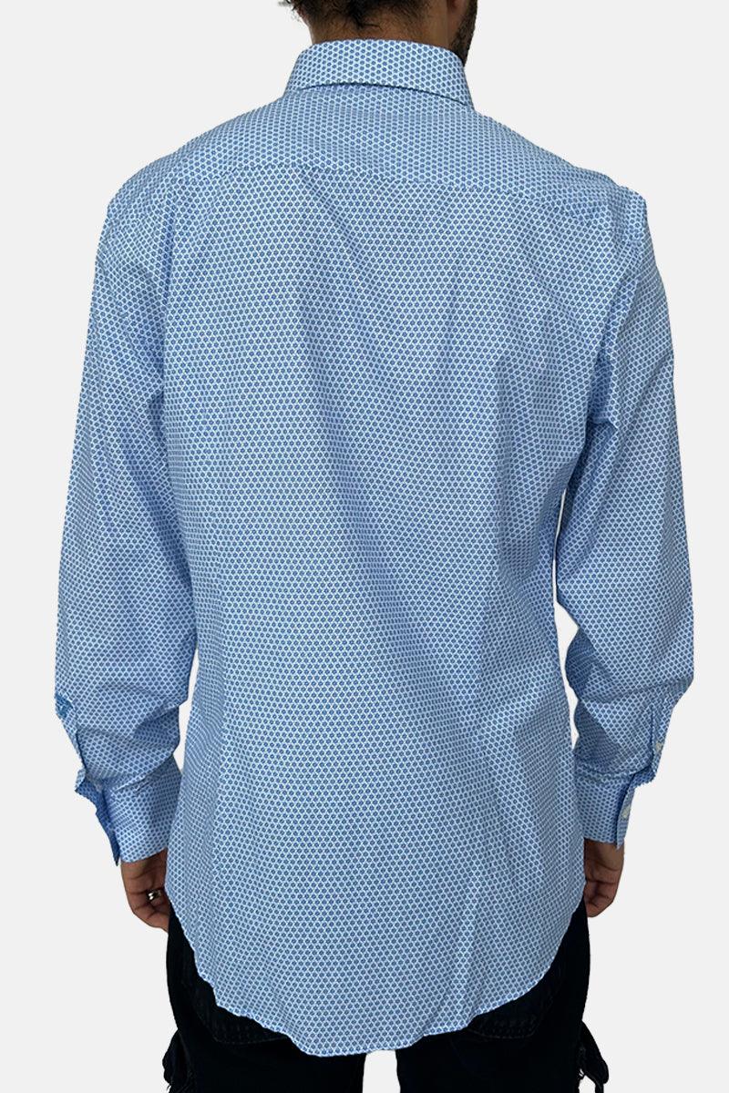 Versace Men Shirts Blue V52384V428