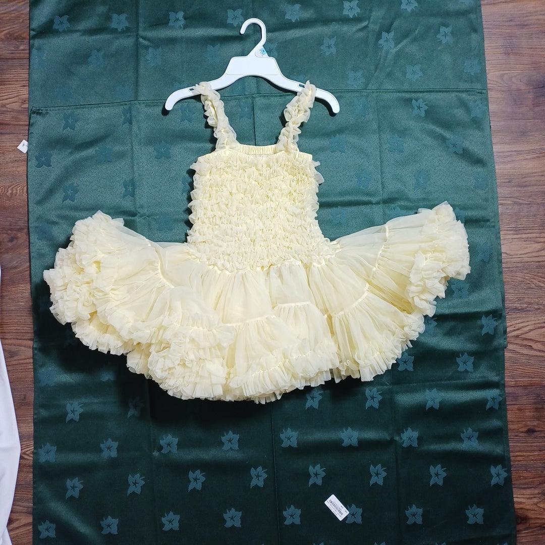 ANGEL'S FACE YELLOW-6-8Y GIRL DRESS AF0011