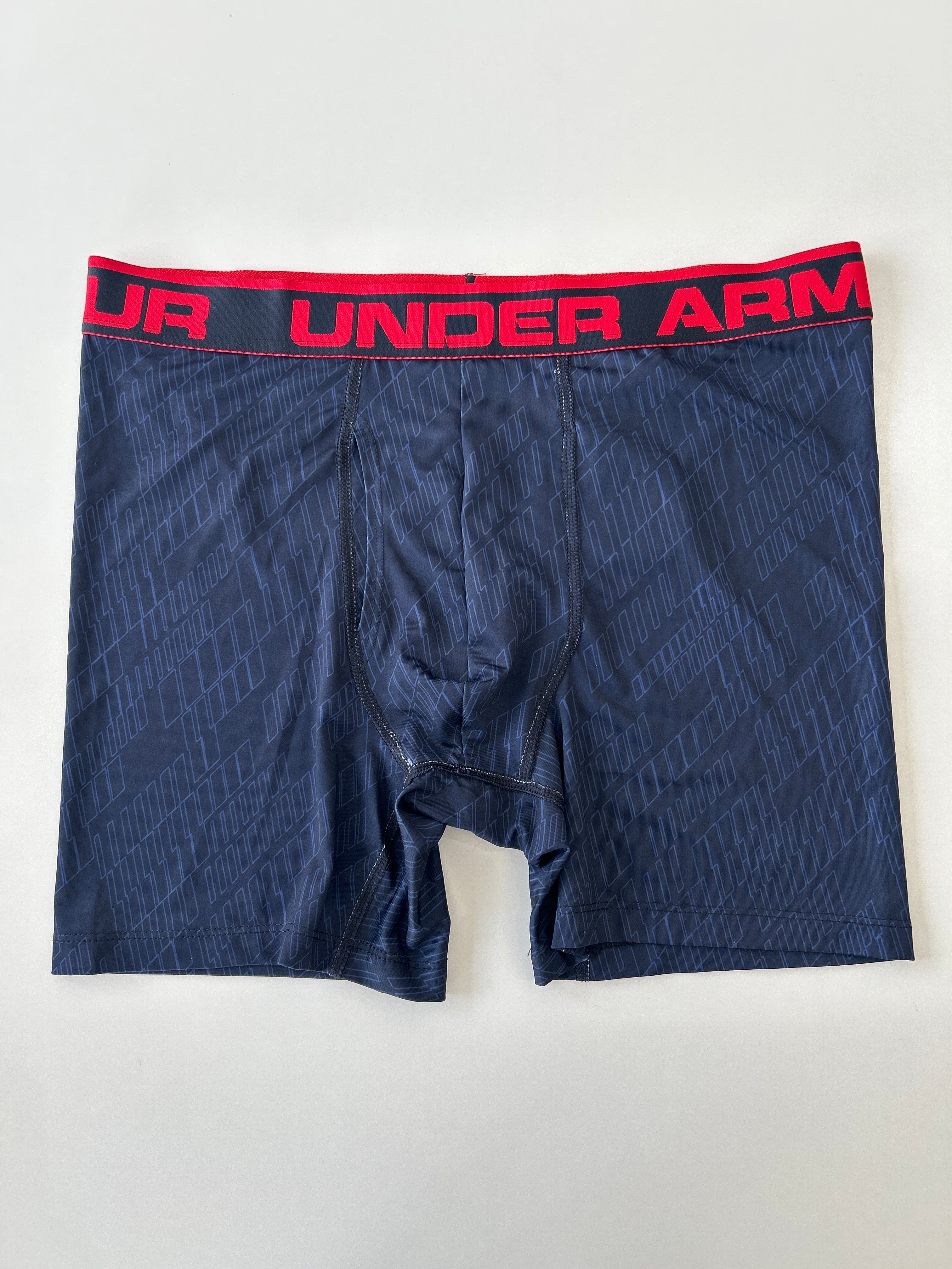 Navy 6 Under Armour Men Stretch Boxer Brief 1327415