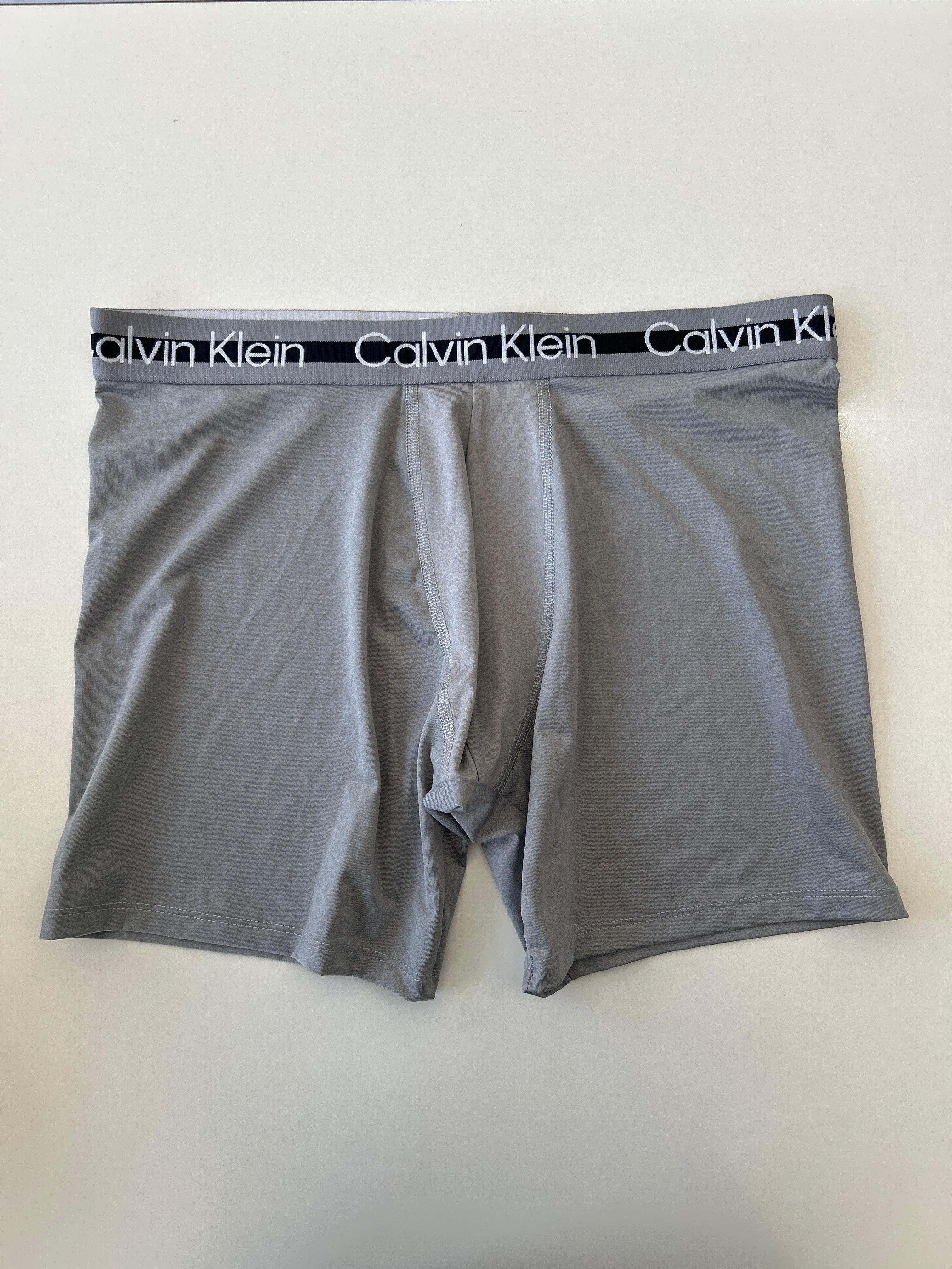 Caleçon boxer extensible pour homme Calvin Klein L Grey 19, 1 pièce