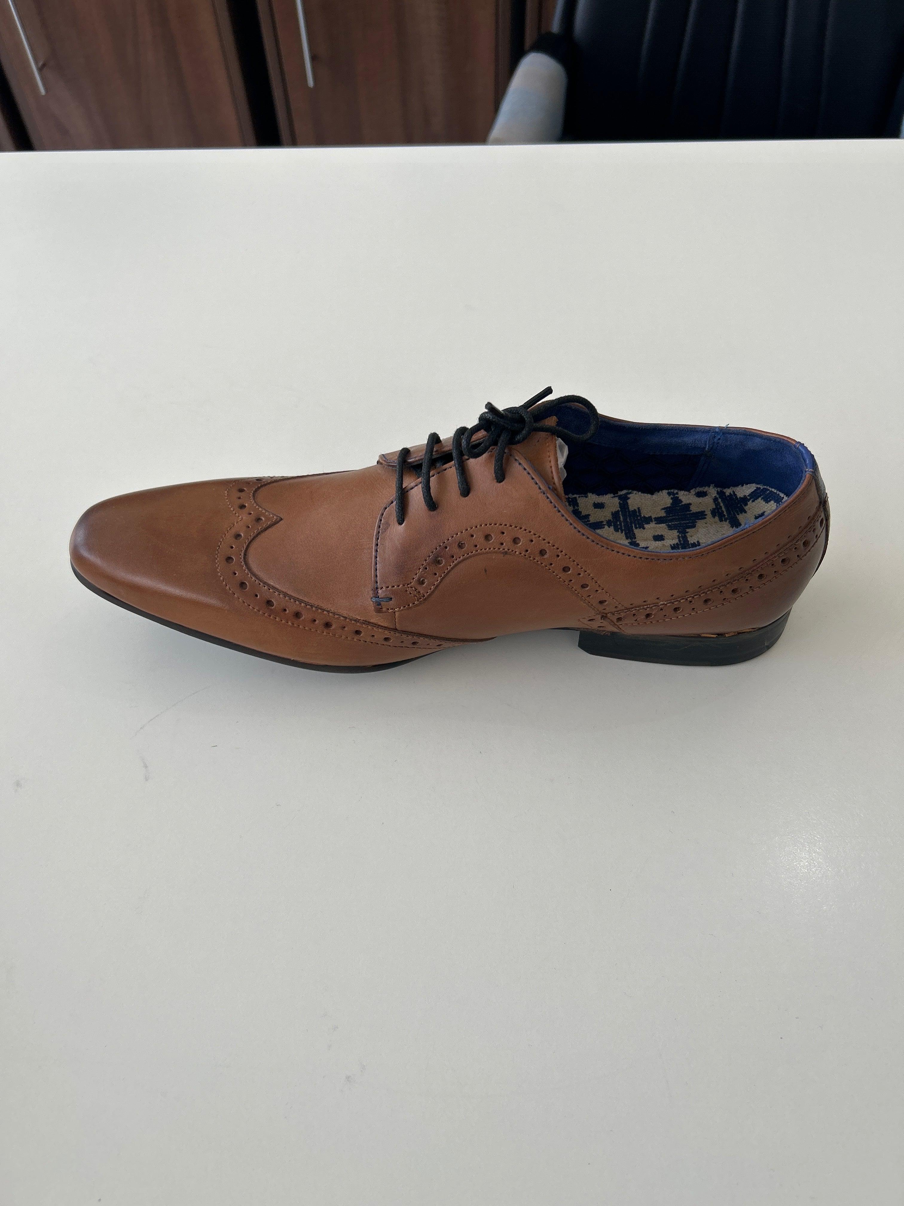 BROGUE01 TAN 27 Ted Baker Men Formal Shoes