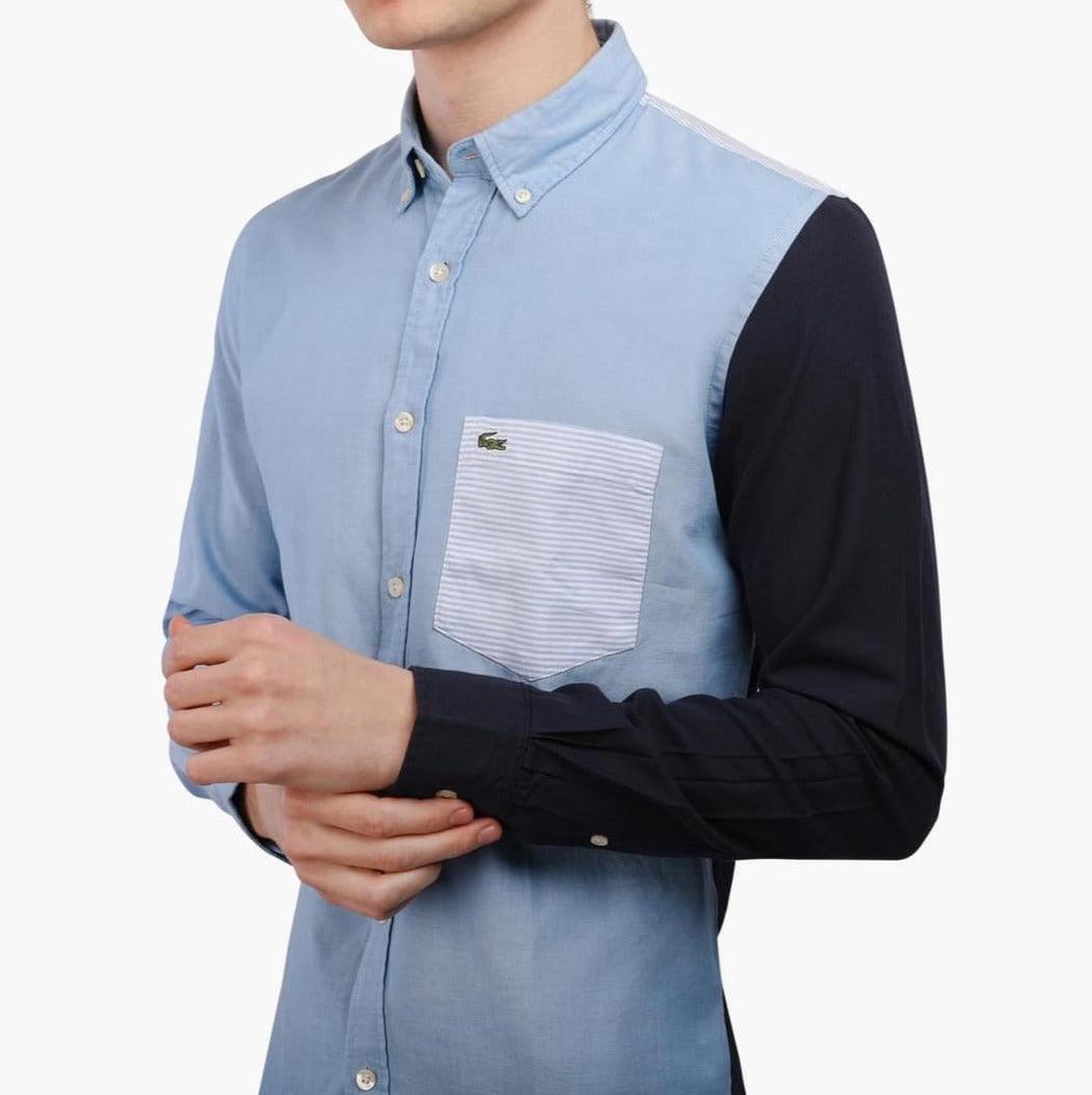 CHEMISE HOMME BLEUE LACOSTE