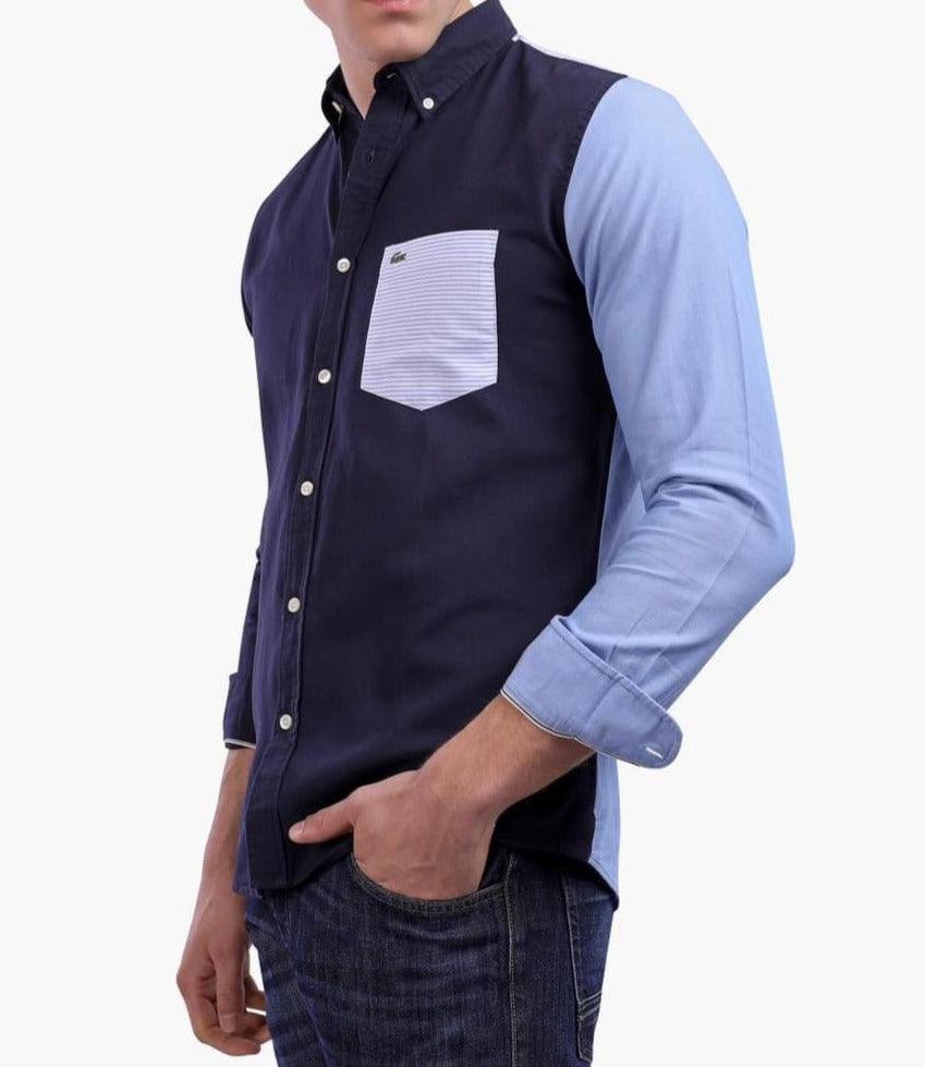 CHEMISE HOMME LACOSTE BLEU MARINE