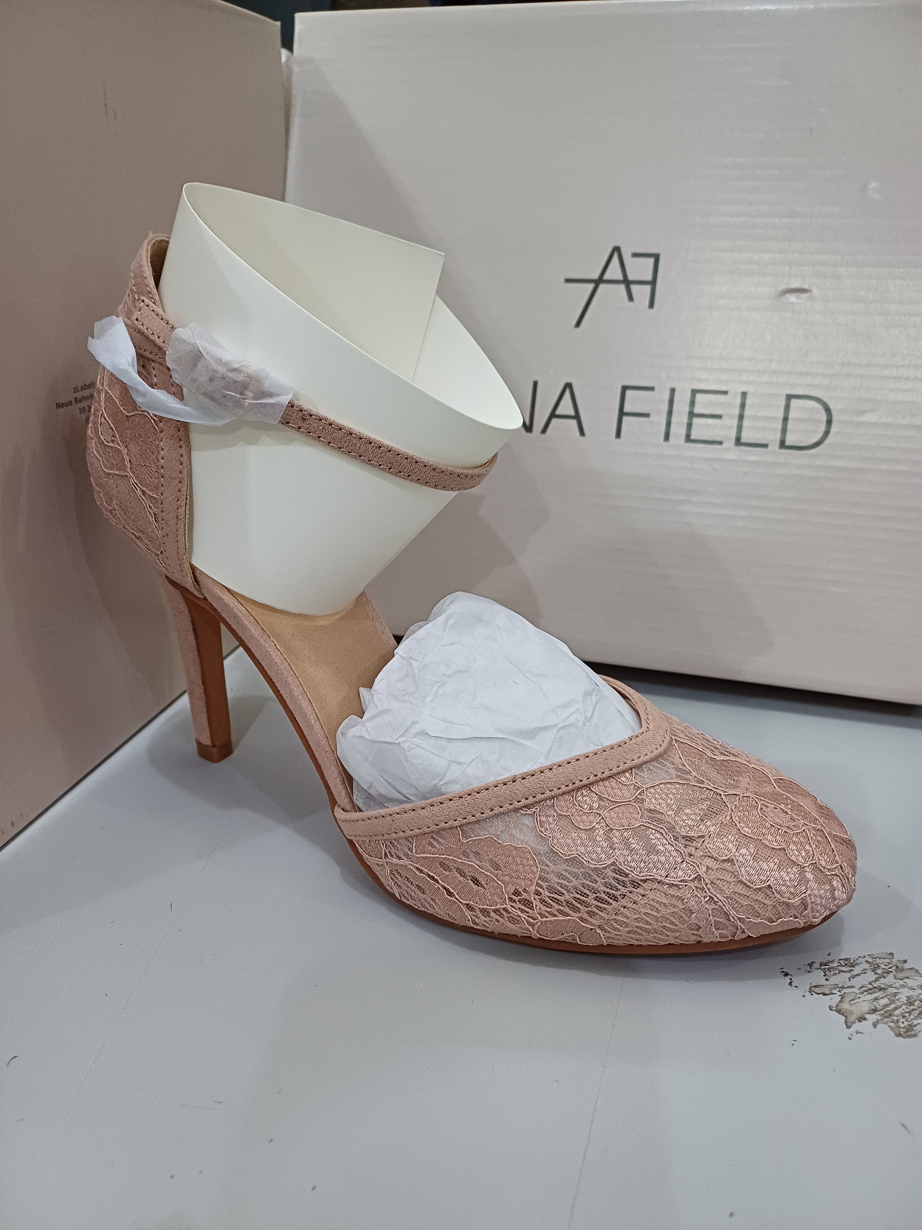 Anna Field Ah7by-8y-sr AF.13.002 Light Pink High Heel Shoes