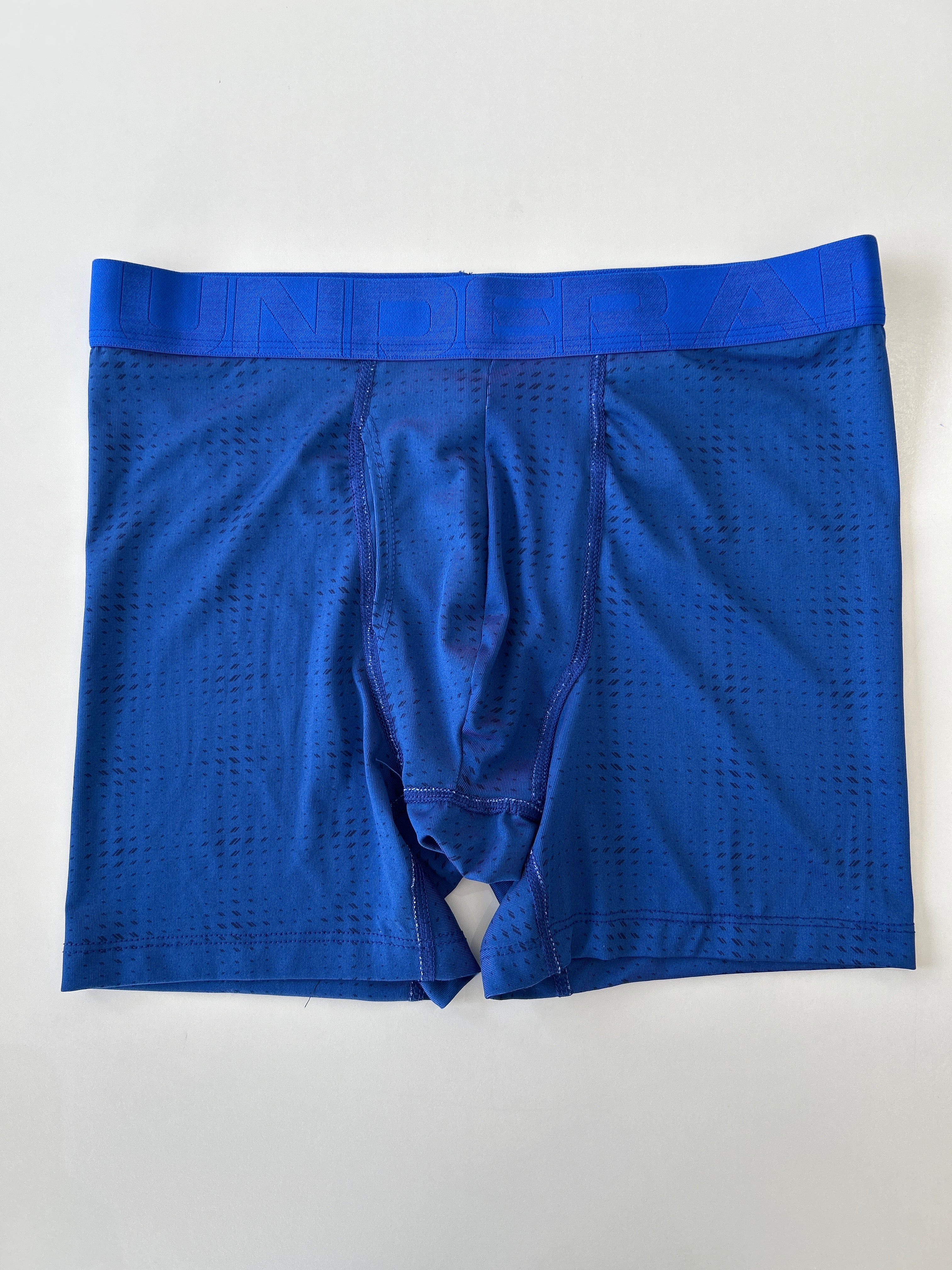 S 42-44 Blue 8 Under Armour Men Stretch Boxer Brief 1327415