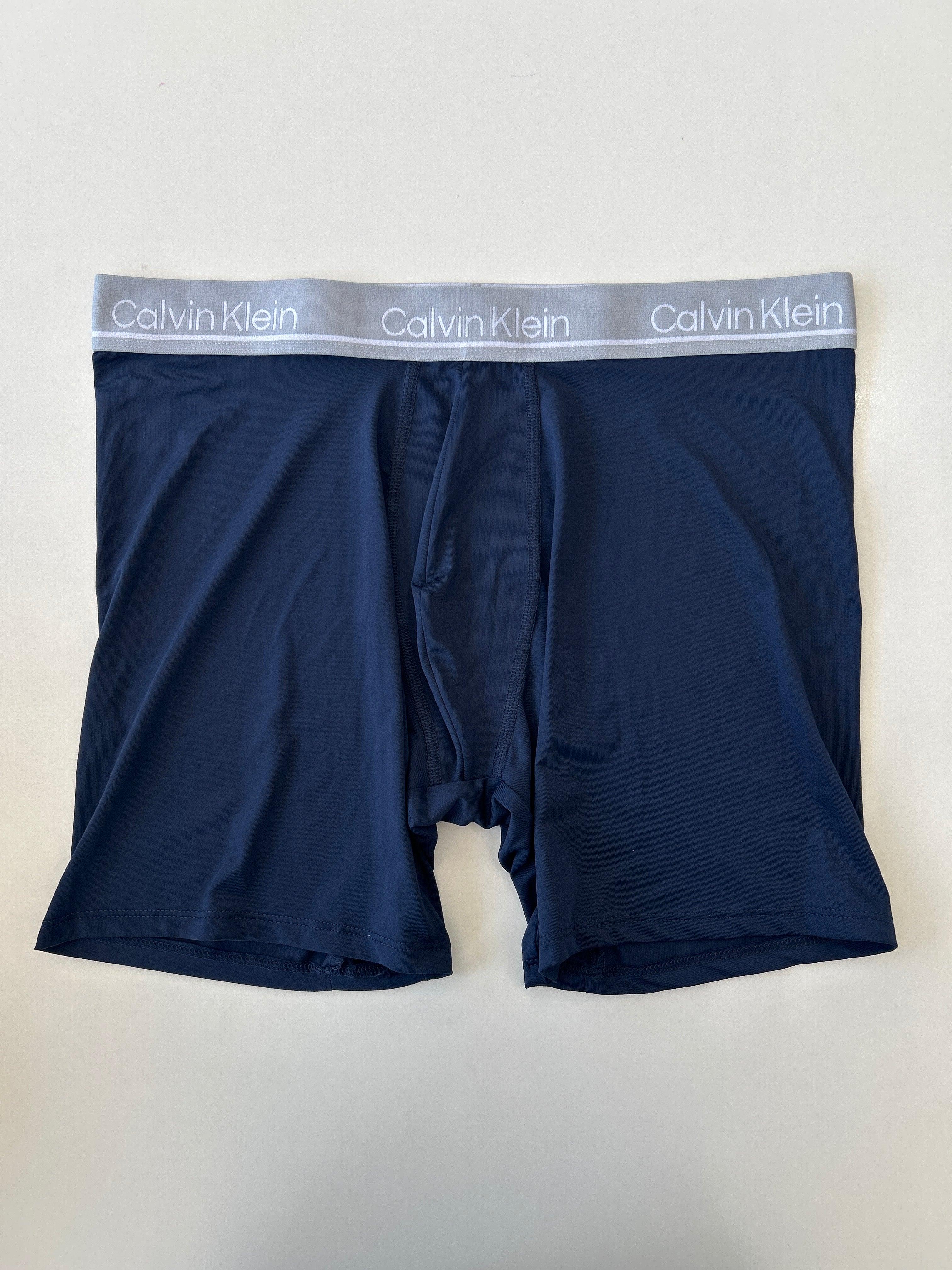 Calvin Klein Boxer extensible pour homme, 1 pièce, bleu marine, 20