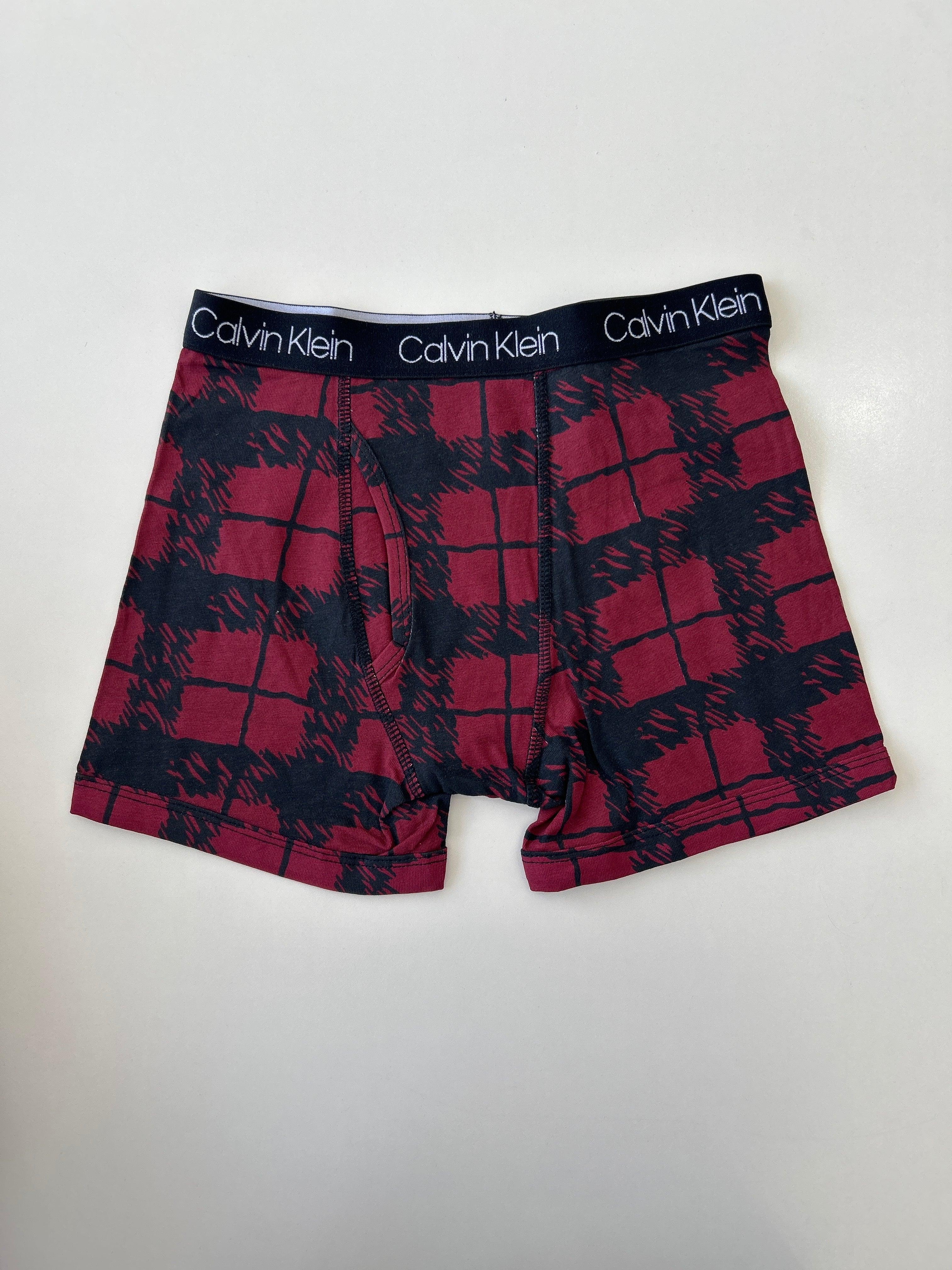 Boxer à ceinture avec logo Calvin Klein pour garçon de 30 po