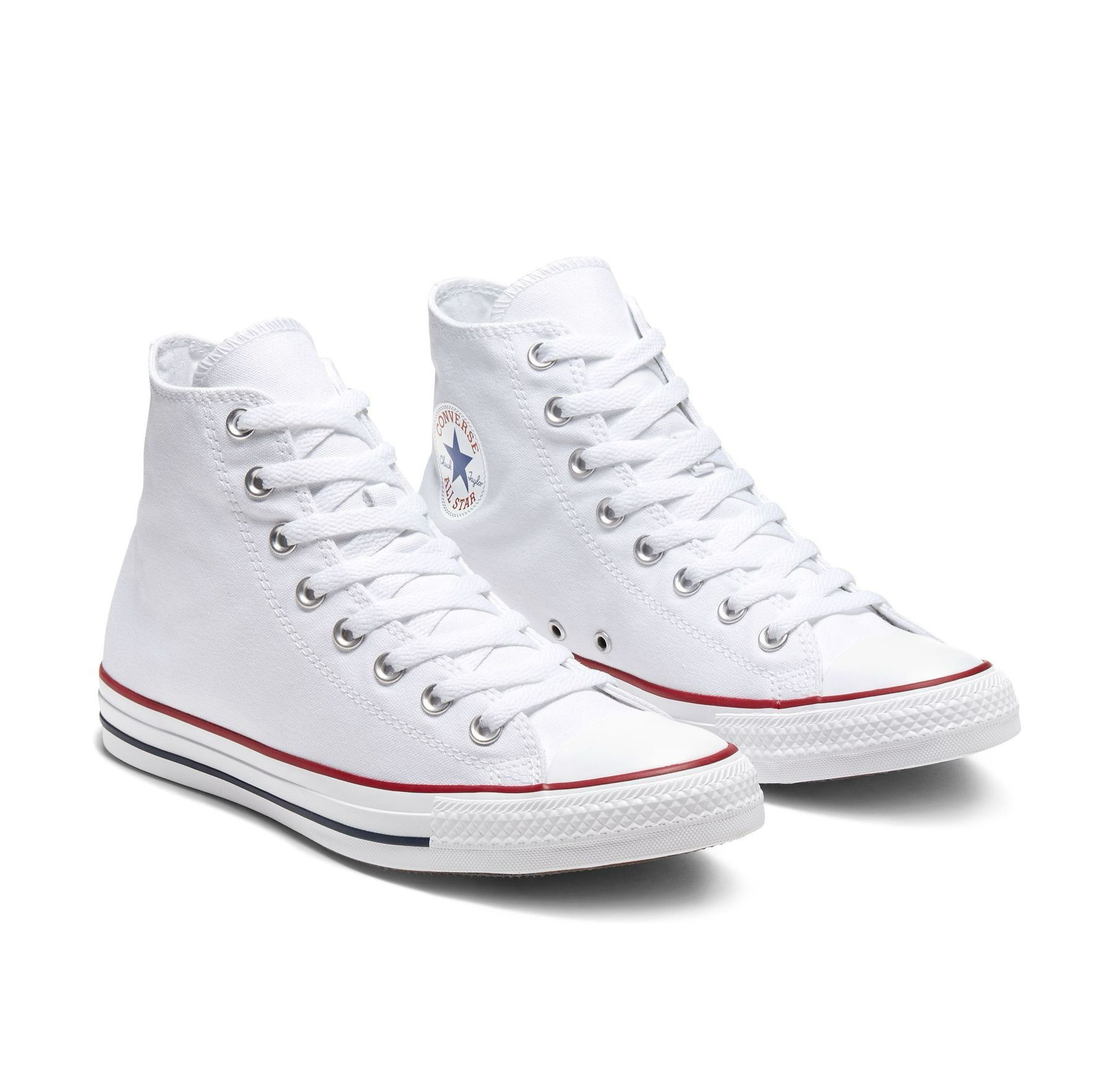 Converse Unisex Canvas M7650C ALL STAR HI Optical White 6S-2302-A34 04SX4GDCJ4V (4-Men) (6-Women)