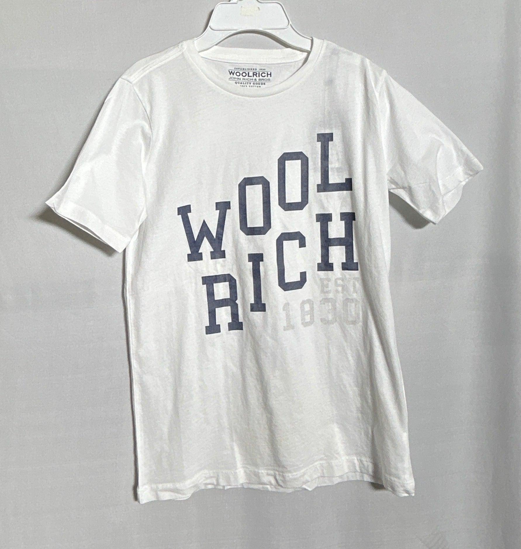 WOOLRICH BOYS SS T-SHIRT WEKTEE1151 PJ05 WHITE-12