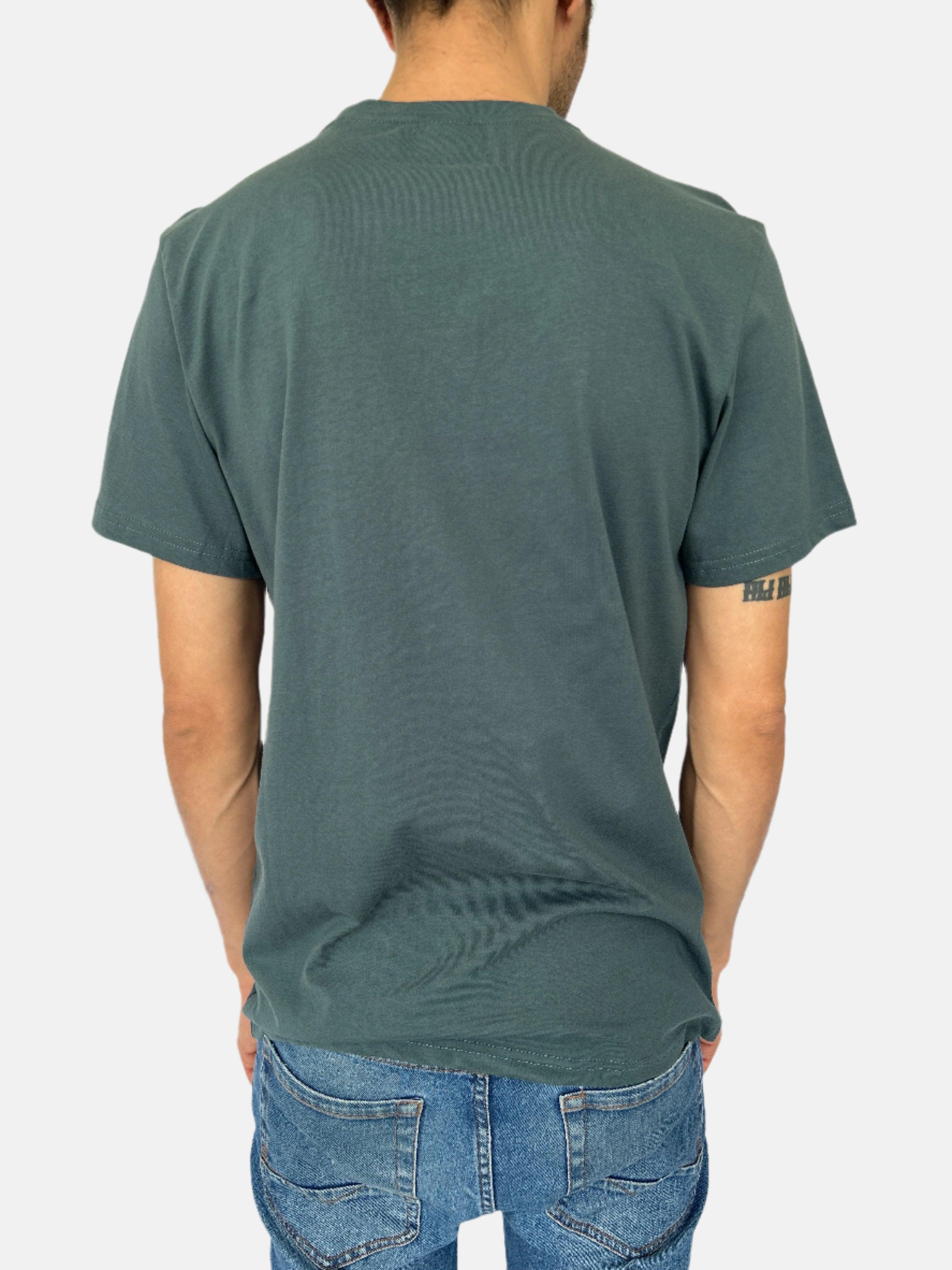 BOSS Green White Roundneck T-shirt