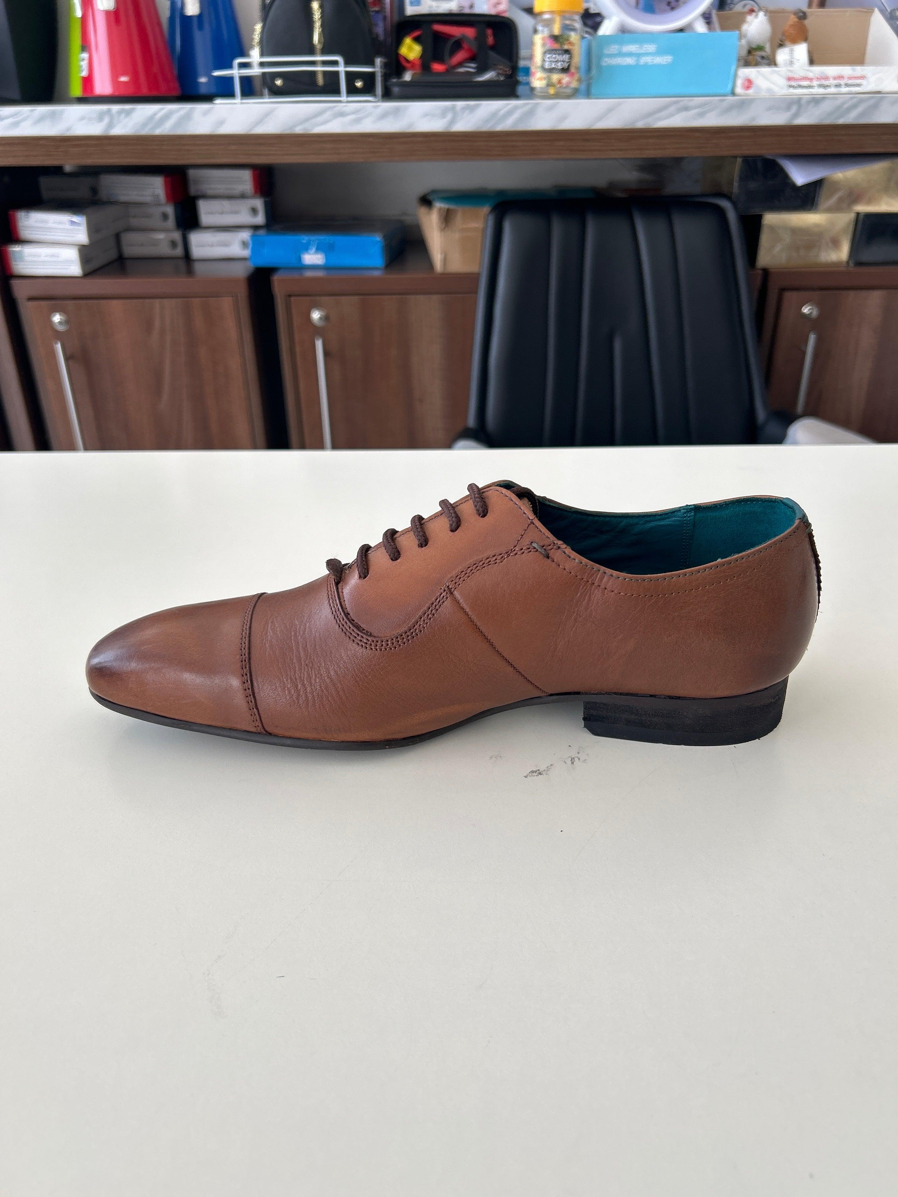 TOE01 VAMP TAN 15 Ted baker  Men Formal shoes