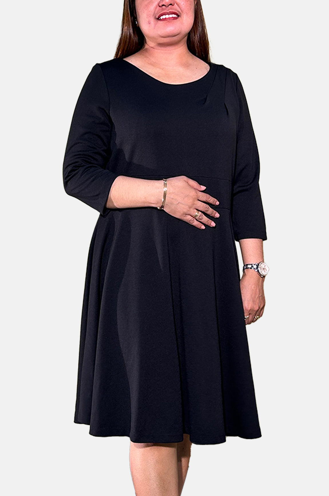 Ny Collection Women Long Sleeve Dress YDKD0203