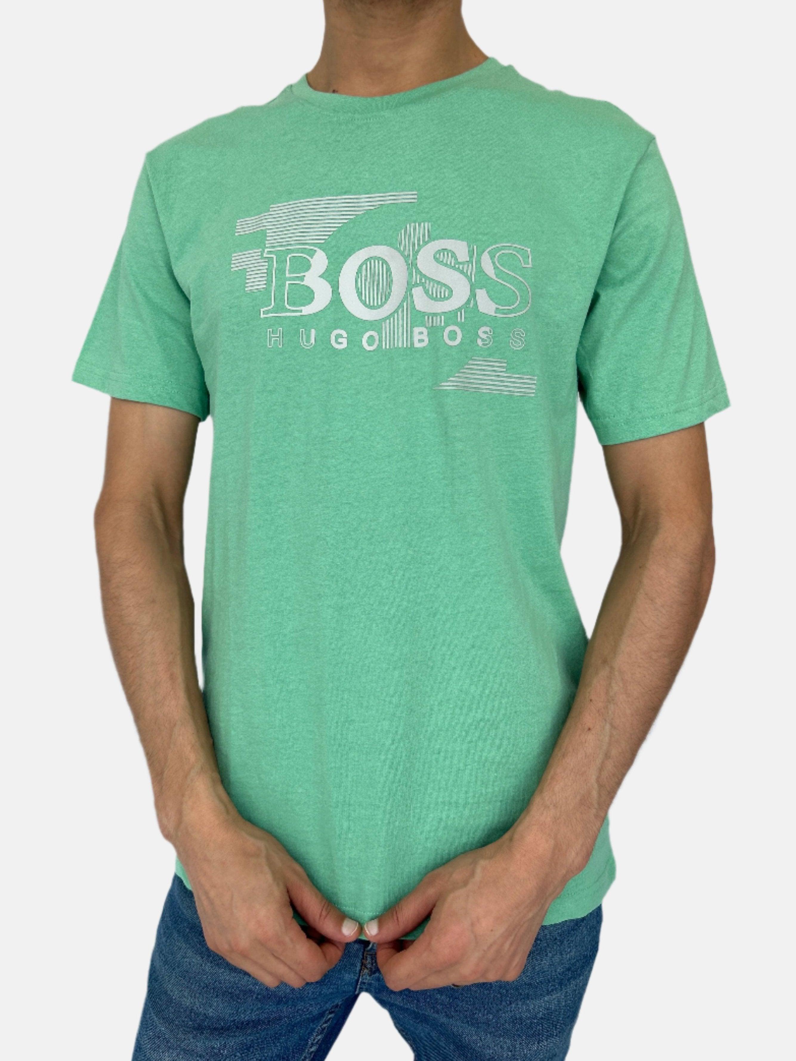 BOSS Light Green Roundneck T-shirt