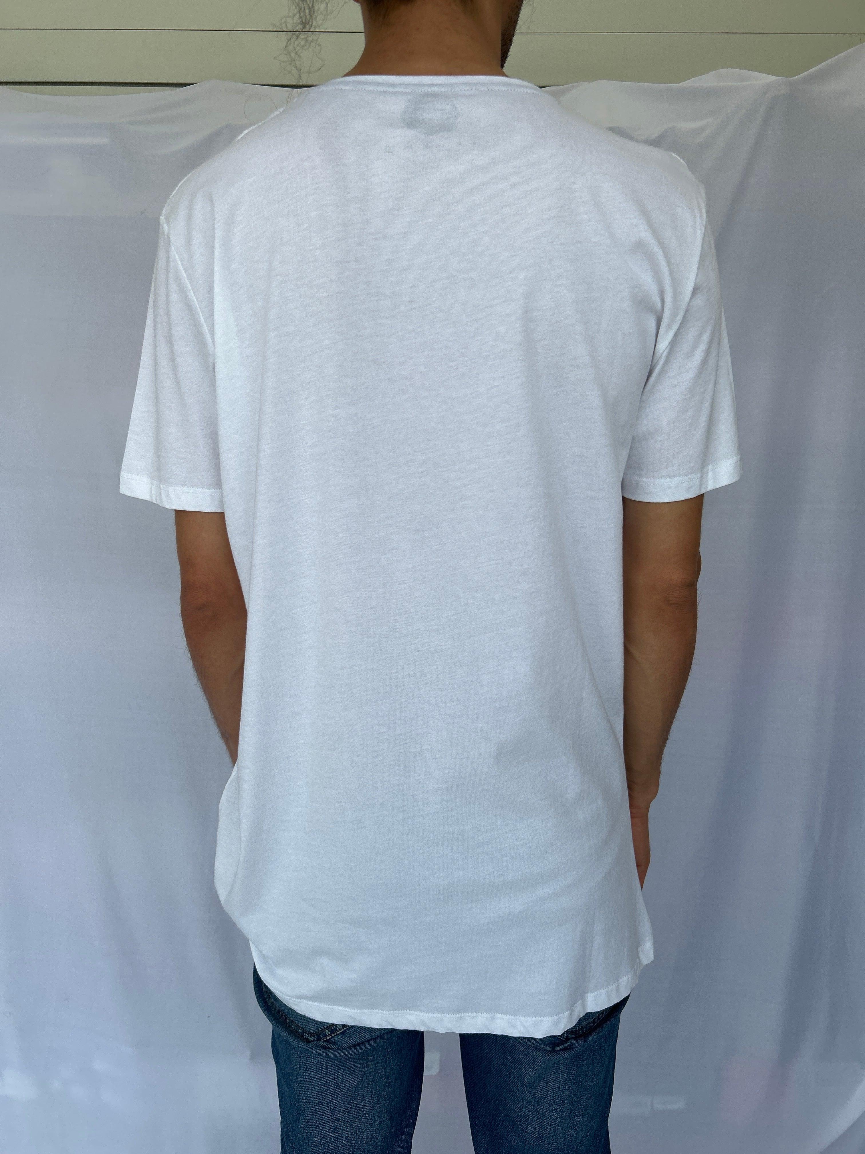 T-shirt homme LIU.JO VOYAGE blanc