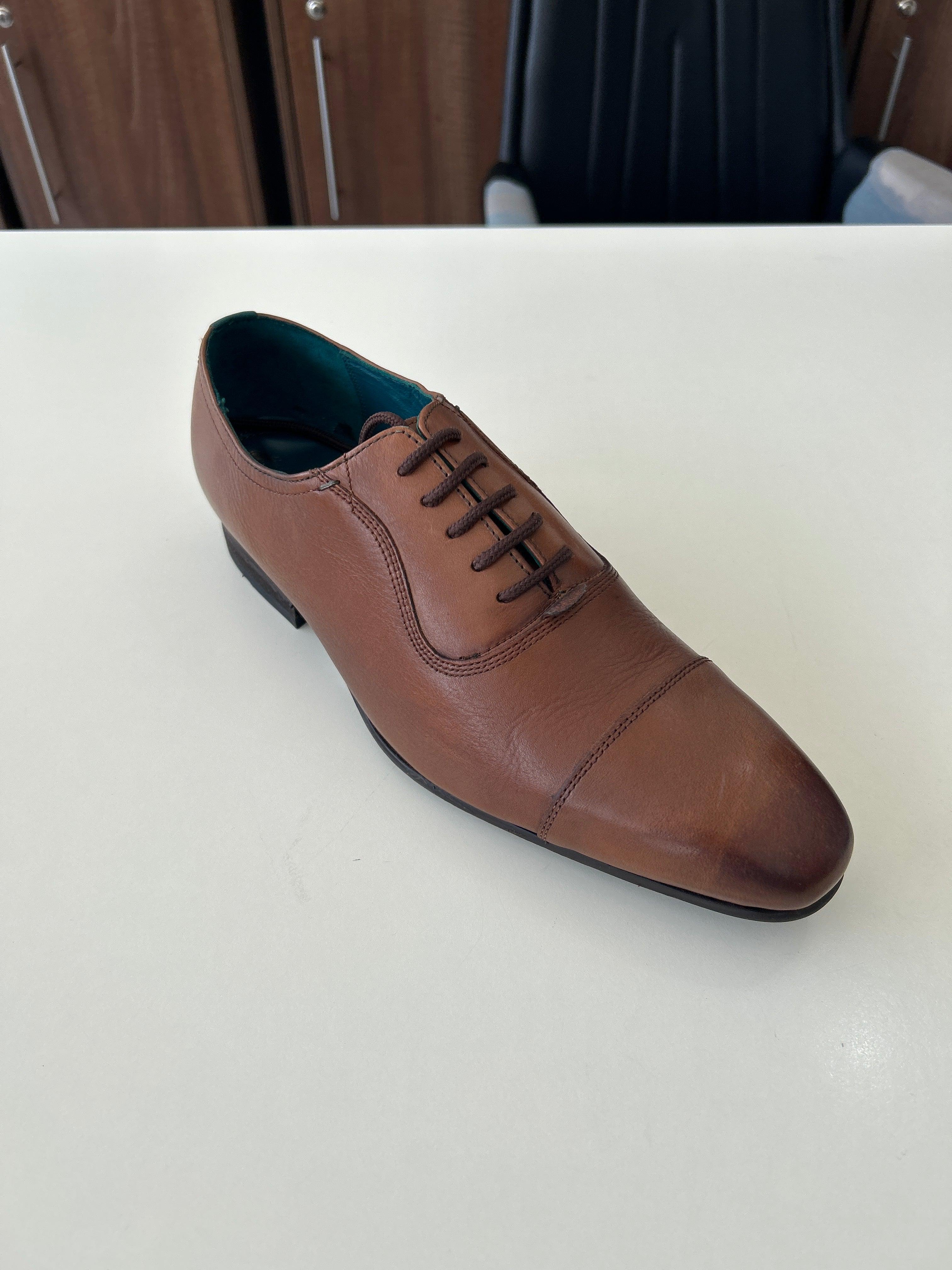 TOE01 VAMP TAN 15 Ted baker  Men Formal shoes