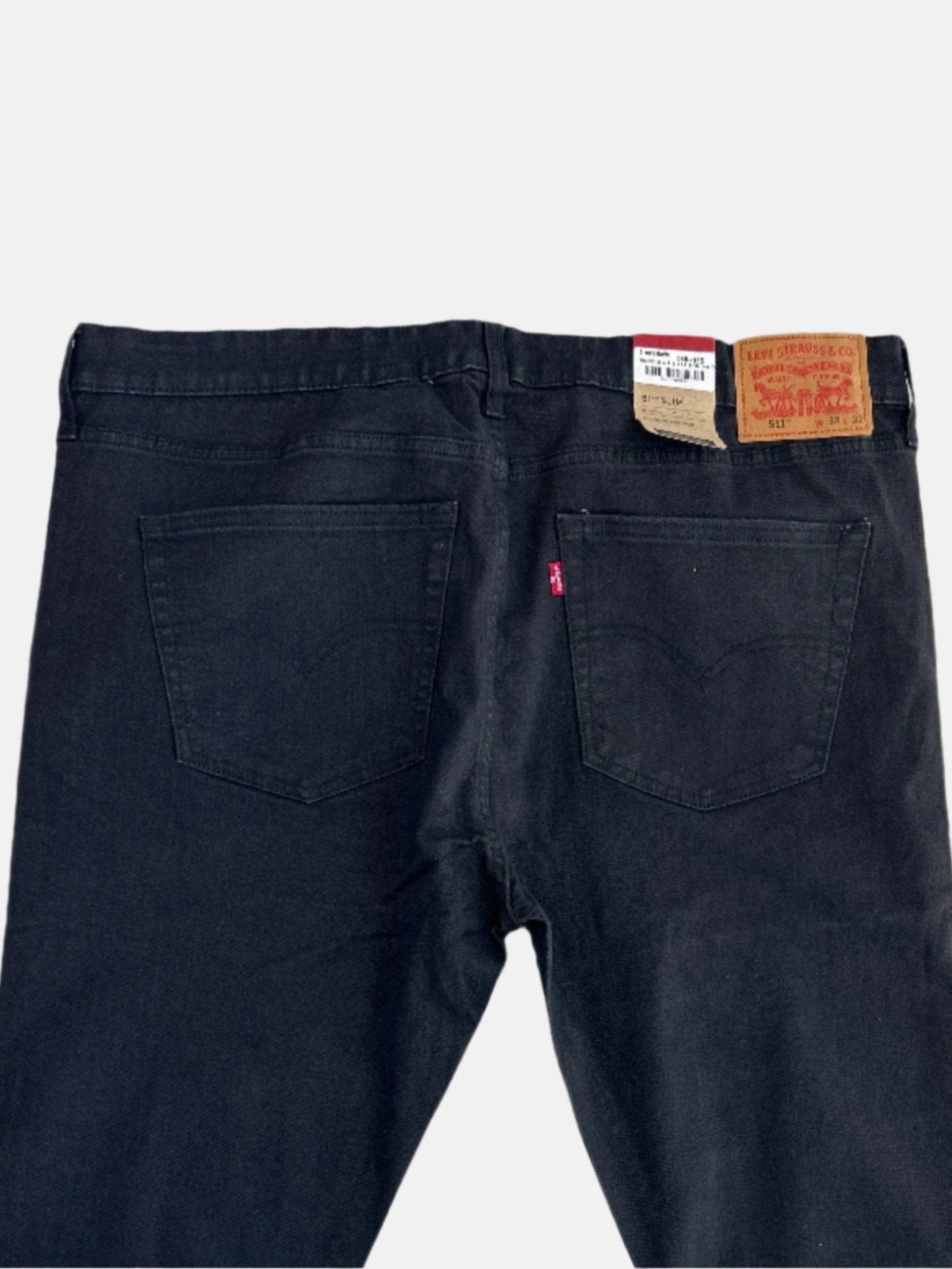 Jean slim Levi's Stretch 38x32-Noir 3 511