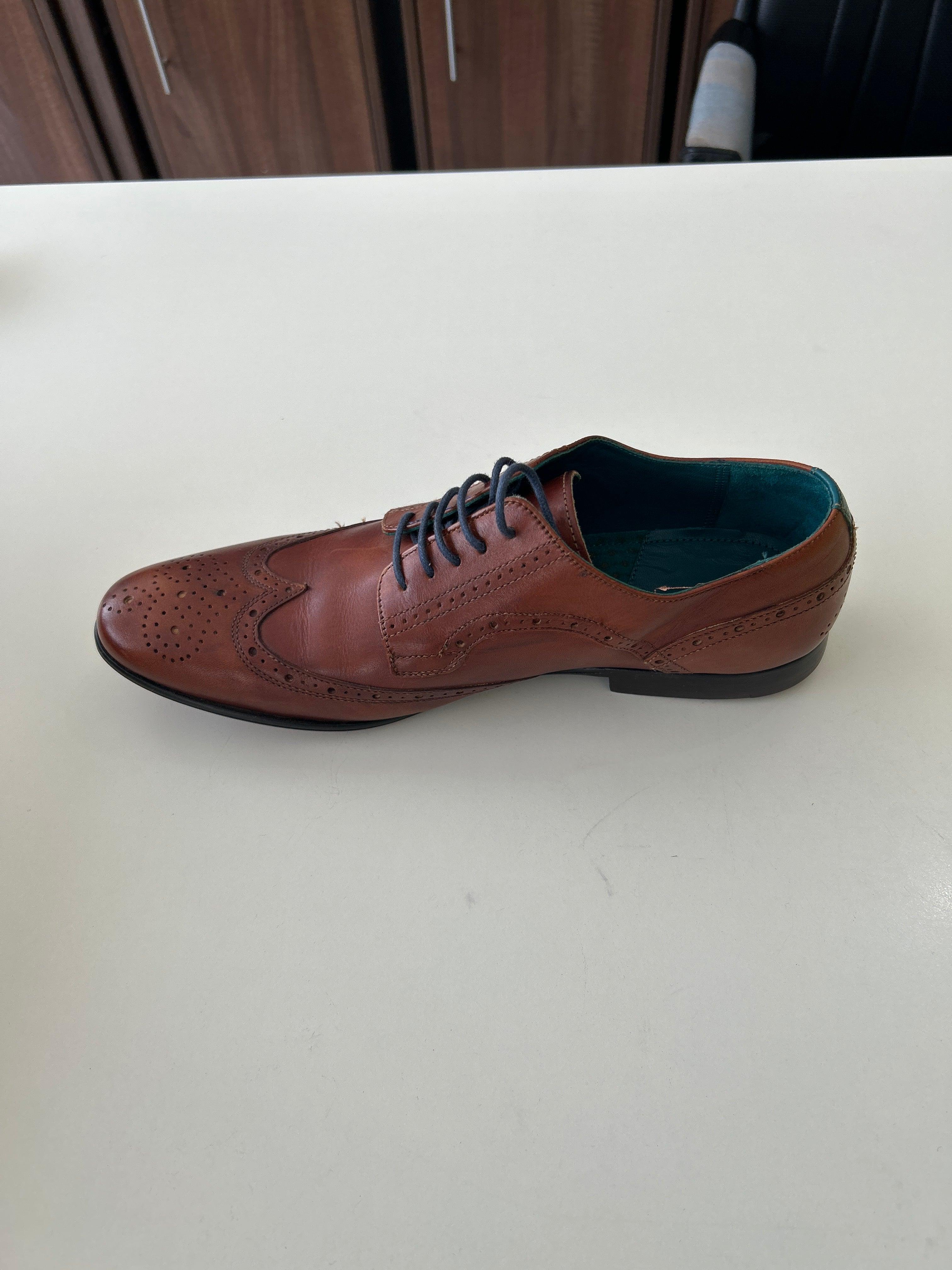 Brown Tan 26 Ted Baker Men Formal Shoes