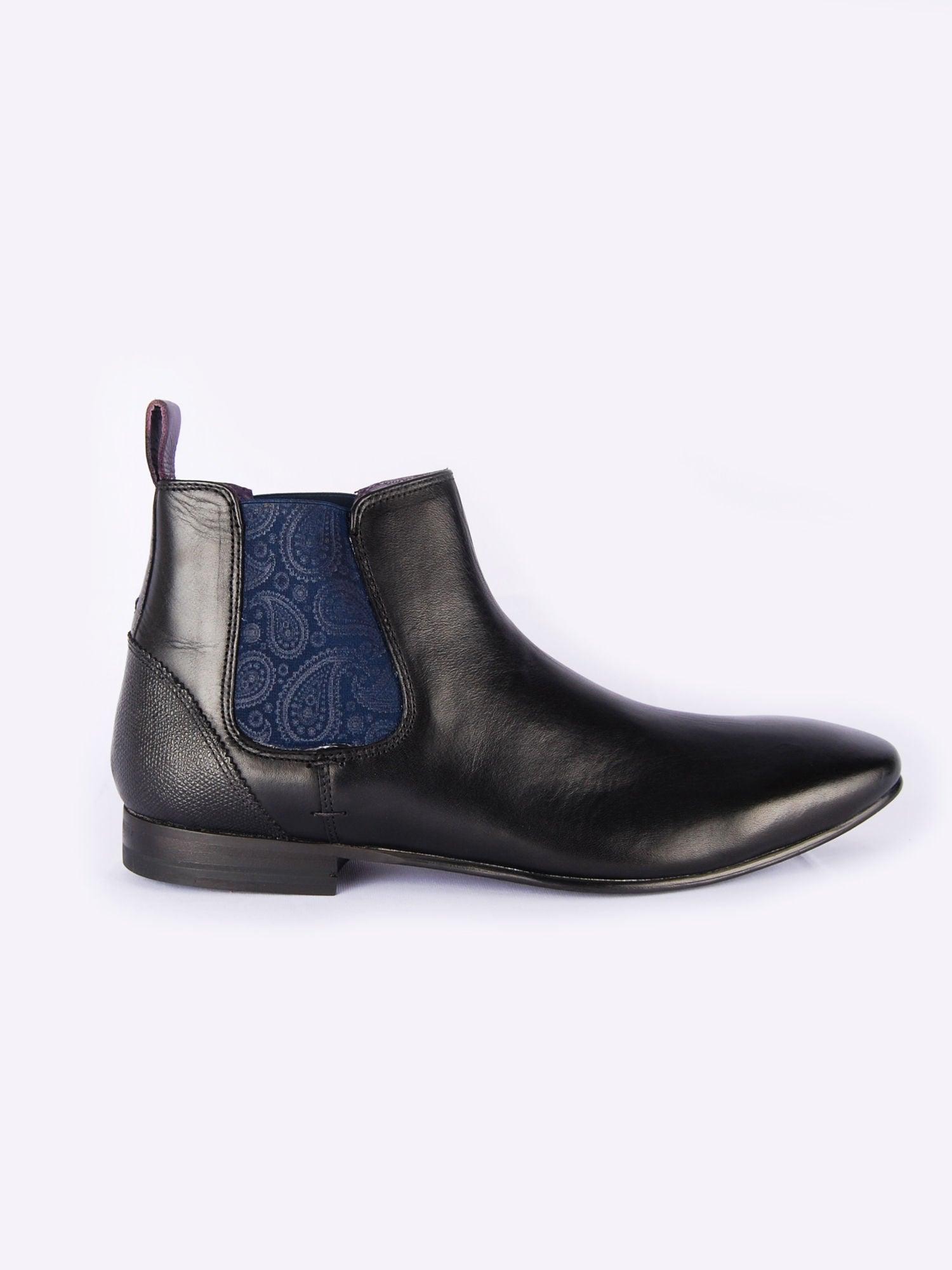 Bottes noires pour hommes Ted Baker BT