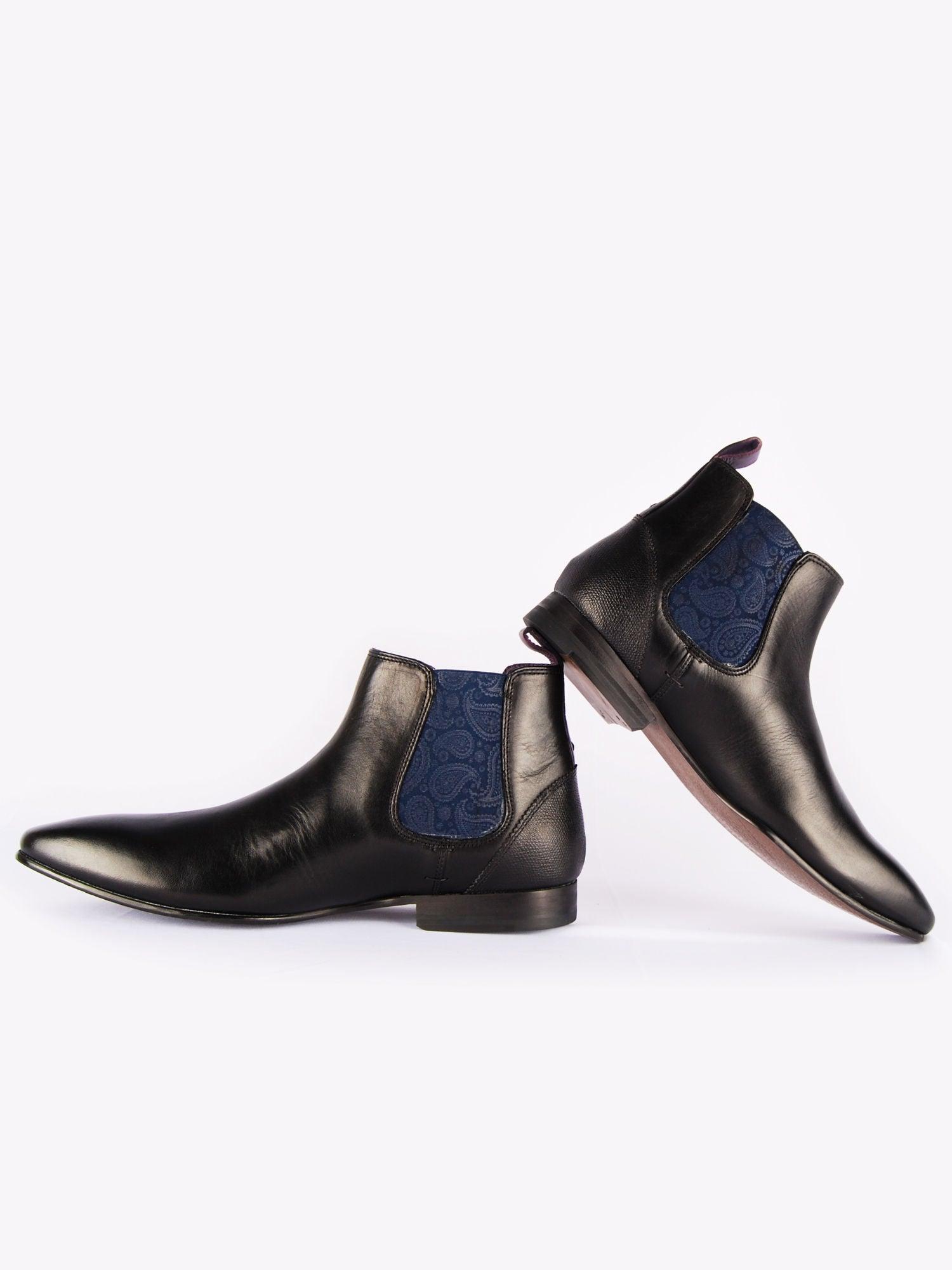 Bottes noires pour hommes Ted Baker BT