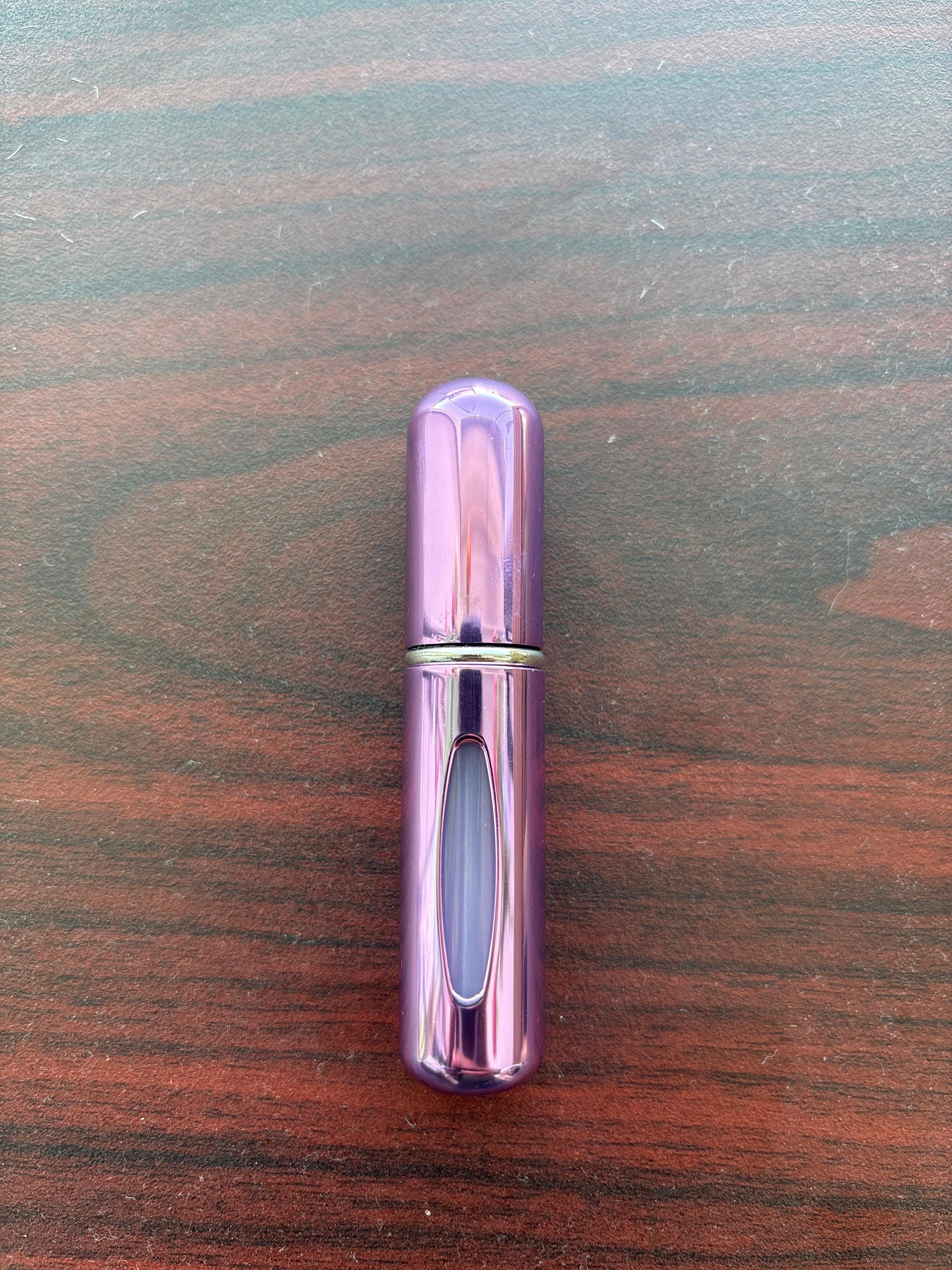 Purple Perfume Refillable Bottle