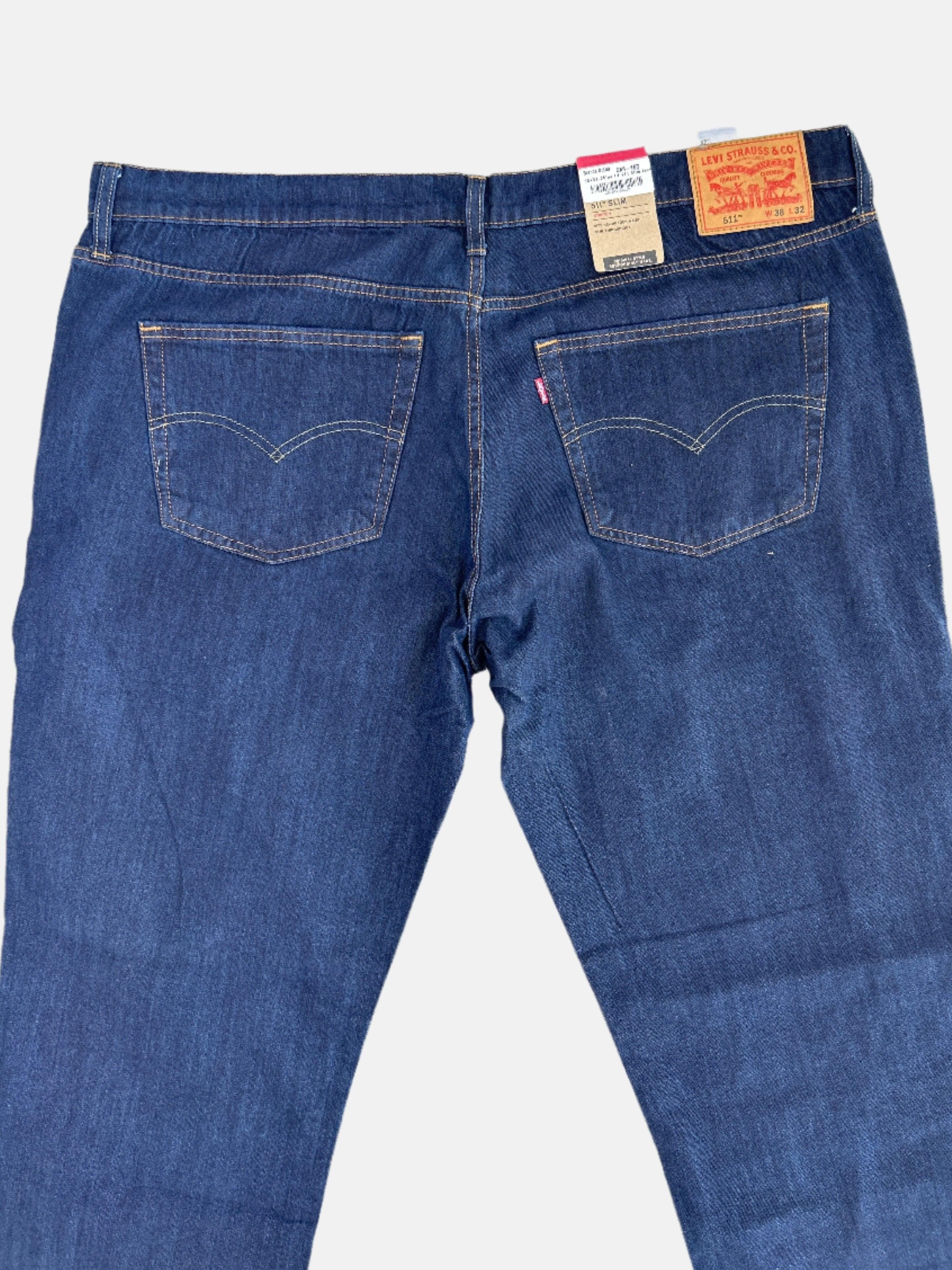 Jean slim extensible Levi's 12 511 38x32-Dblue