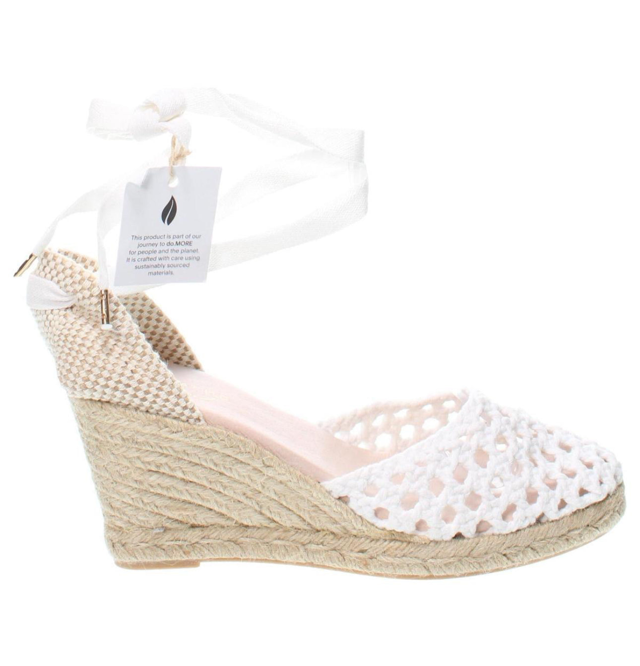 Anna Field p7fny-dy-ar S22-758 White Women Wedge Sandals