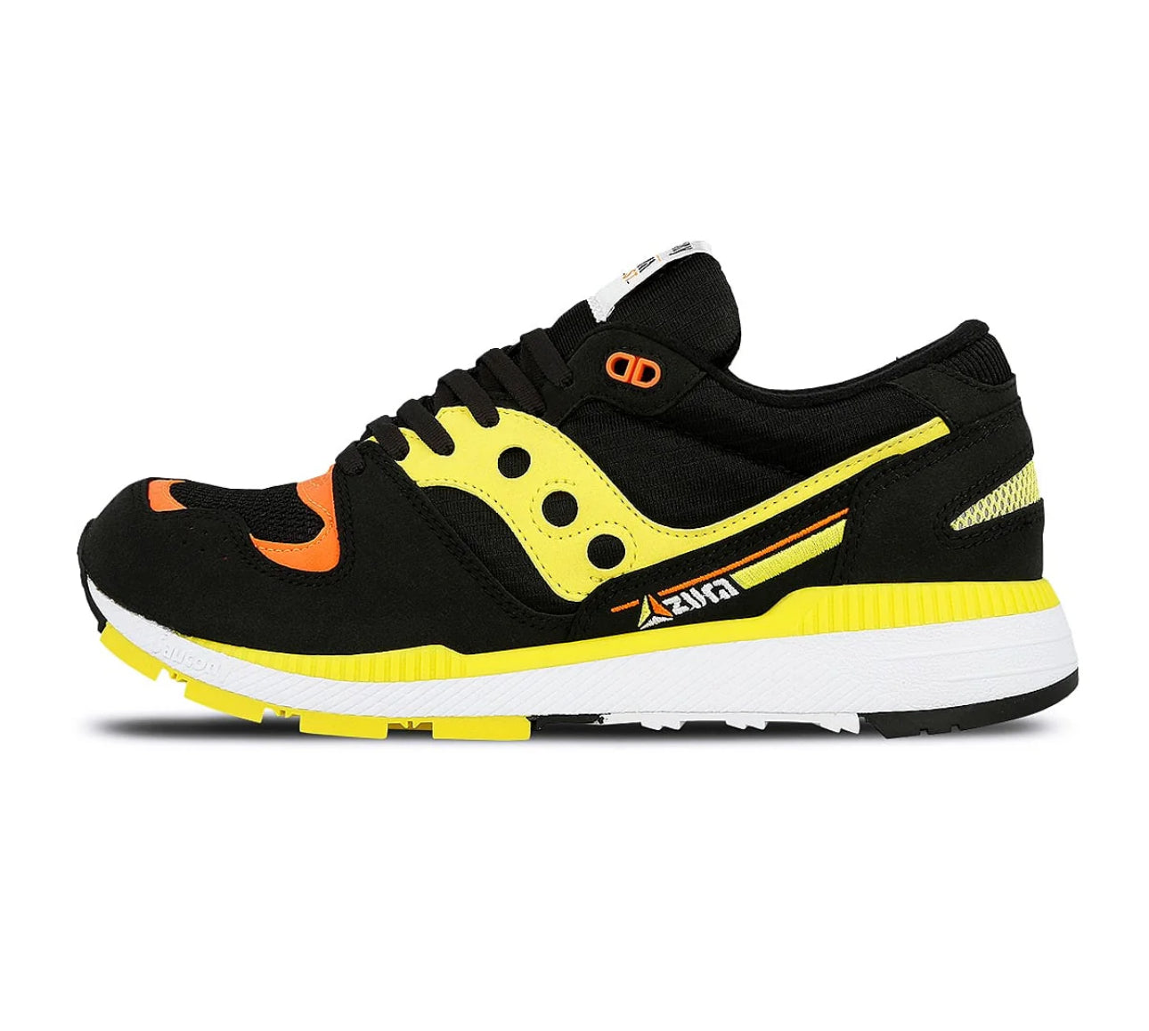 Saucony Sports Shoe Azura S70437-3 Black Yellow Orange