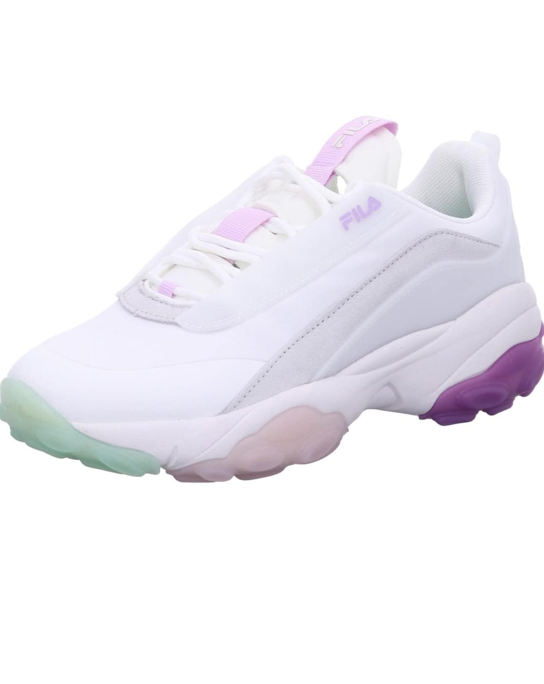 Fila LOLIG CB Women White-Fair Orchid FFW0295.13199 Shoes