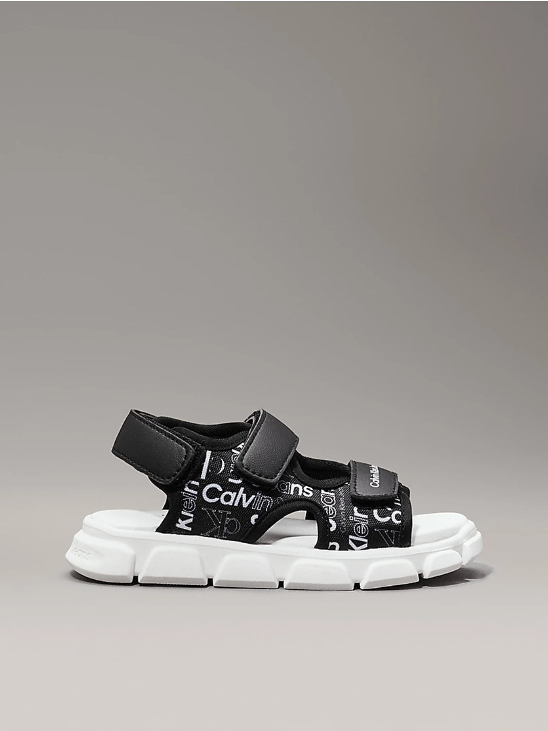 Calvin Klein Baby Girl Sandals Black/White V1B2-80906-1704999-AOP Velcro