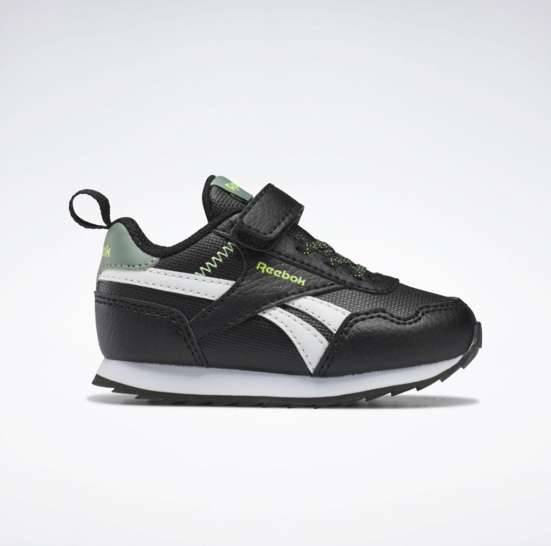 Reebok Royal cl Jog 3.01 INFANTS BEBES Running CBlack/Hargrn/Aciyel HP8672