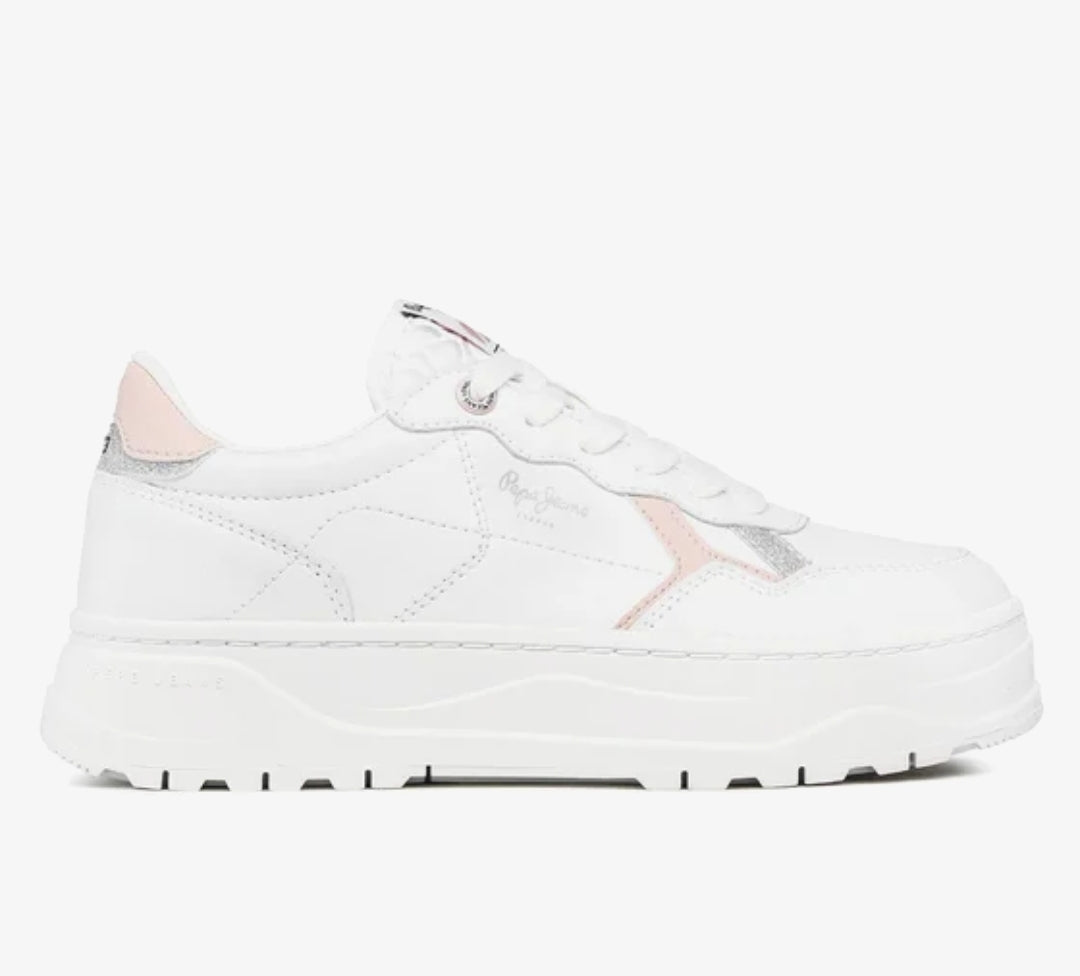 Pepe Jeans Women Sneaker White PLS31446-303