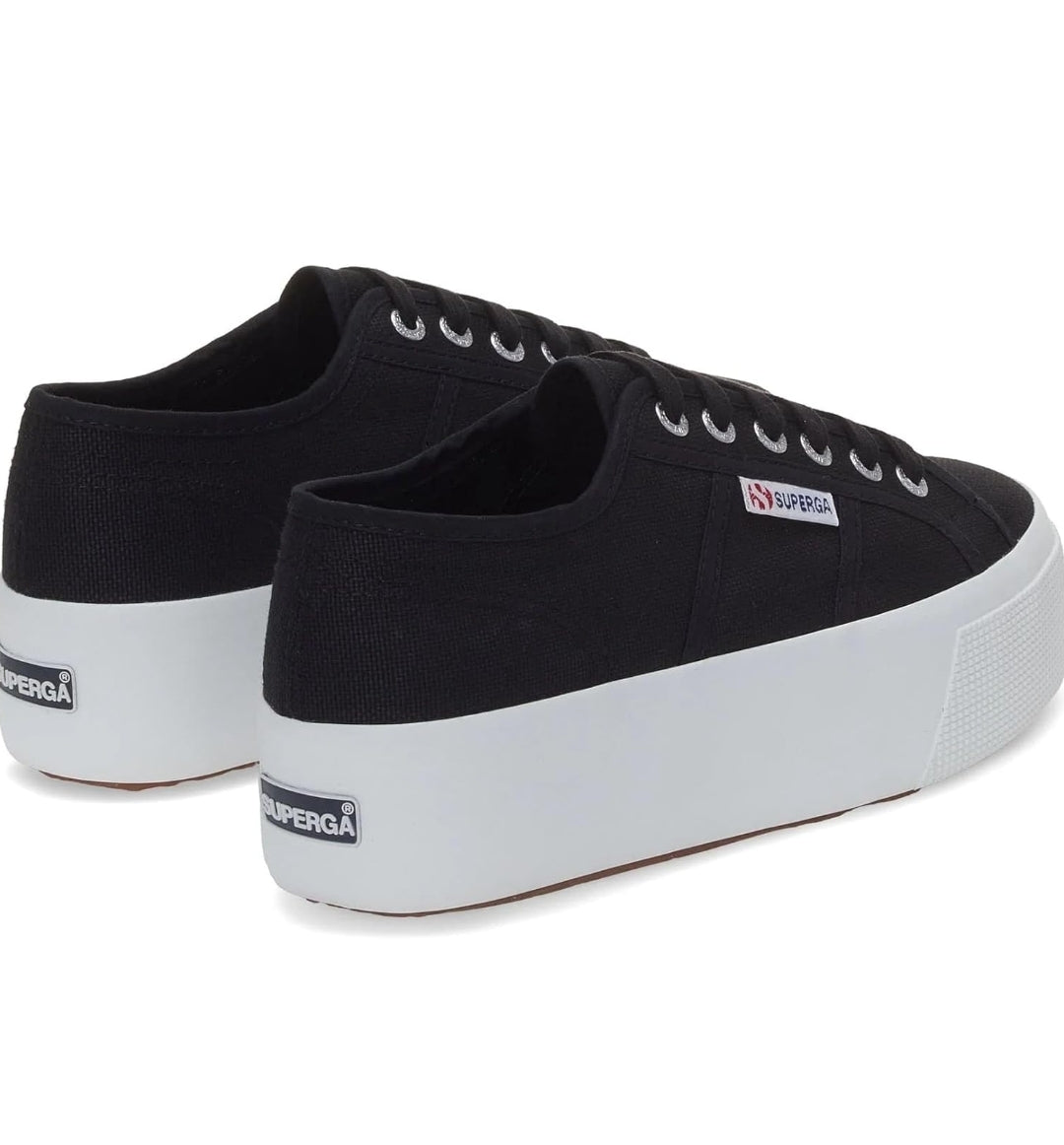 Superga Canvas Sneaker Black 2287-Bubble S00DQs0