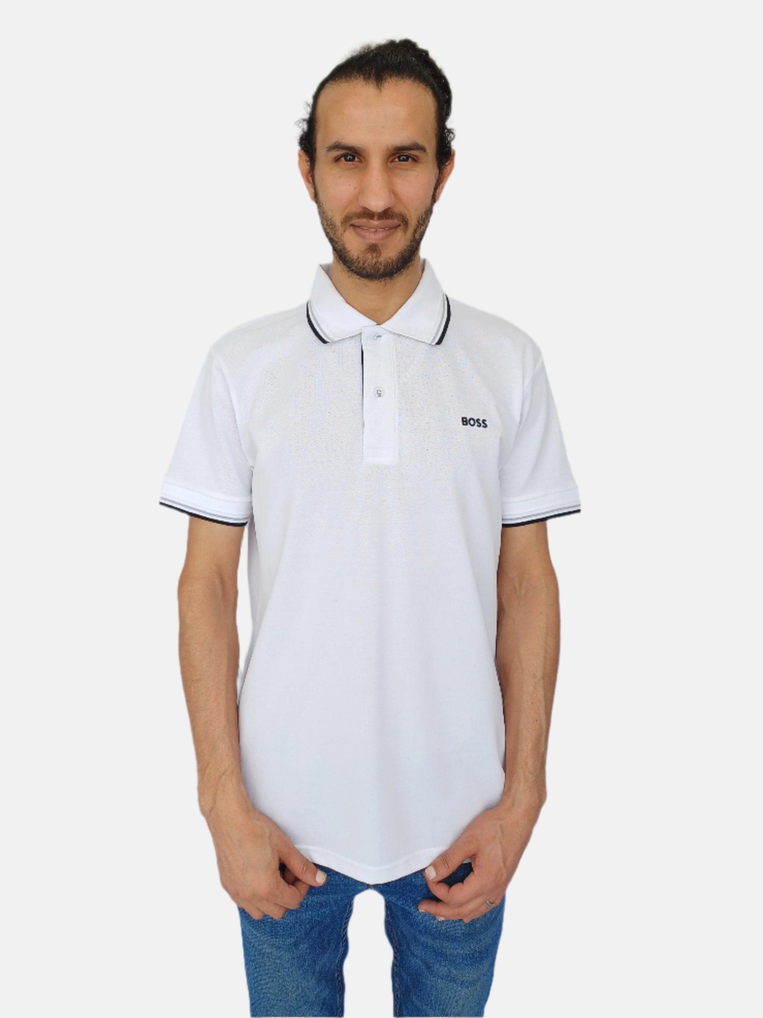 White Boss Paddy Pro Moisture Polo T-shirt