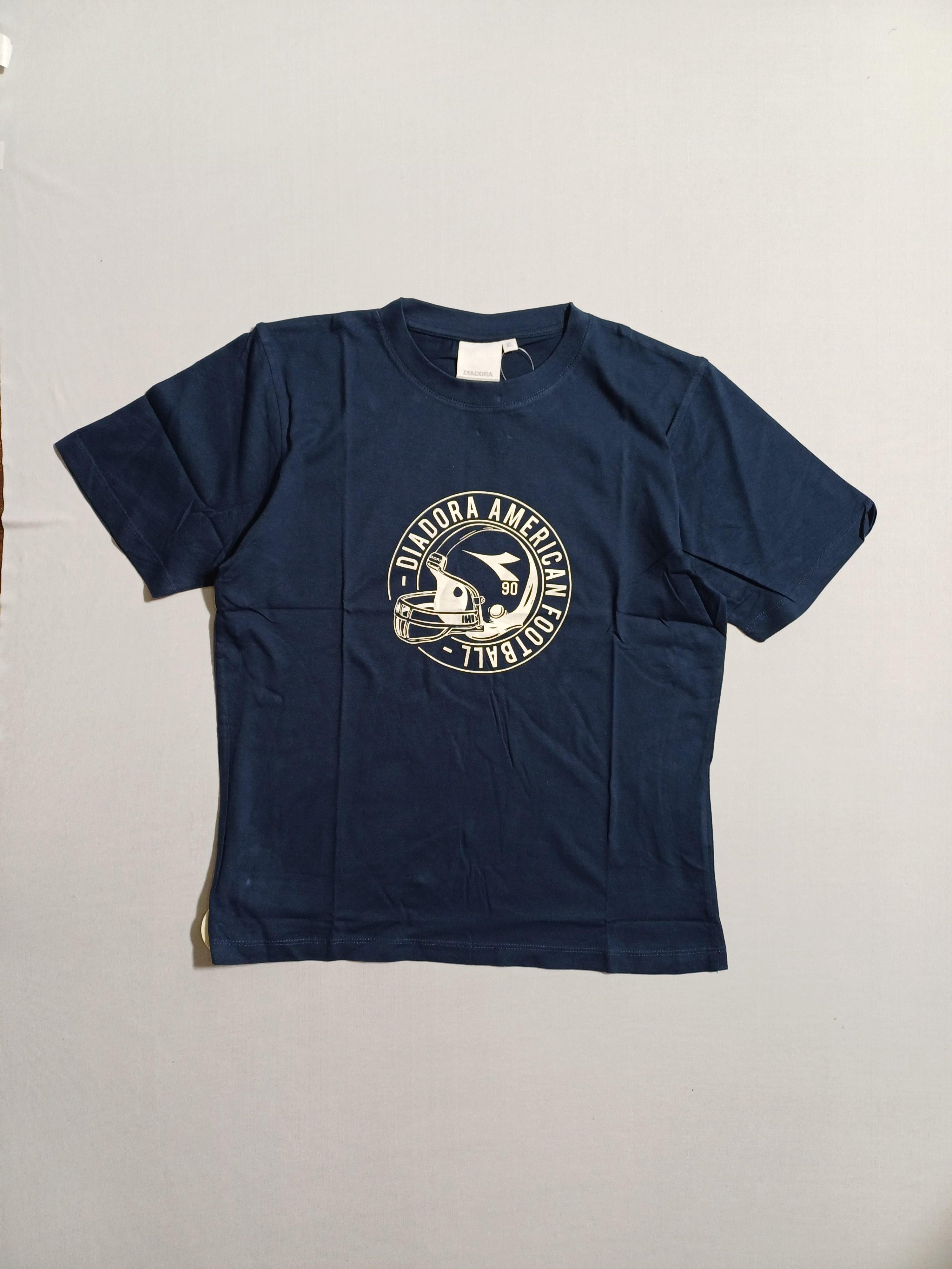 T-SHIRT DIADORA NAVY ROUND RN POUR GARÇONS