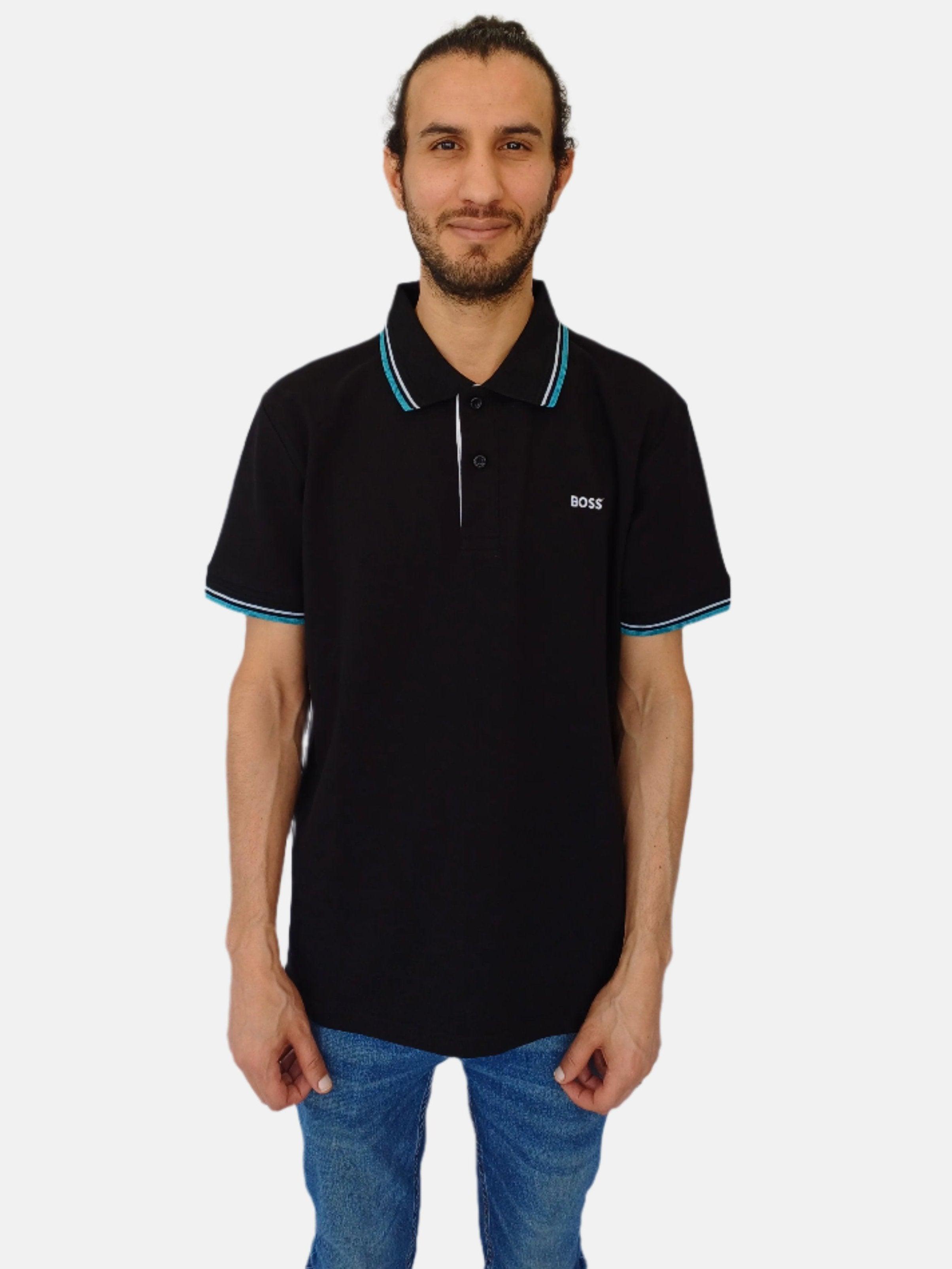 Black Boss Paddy Pro Moisture Polo T-shirt