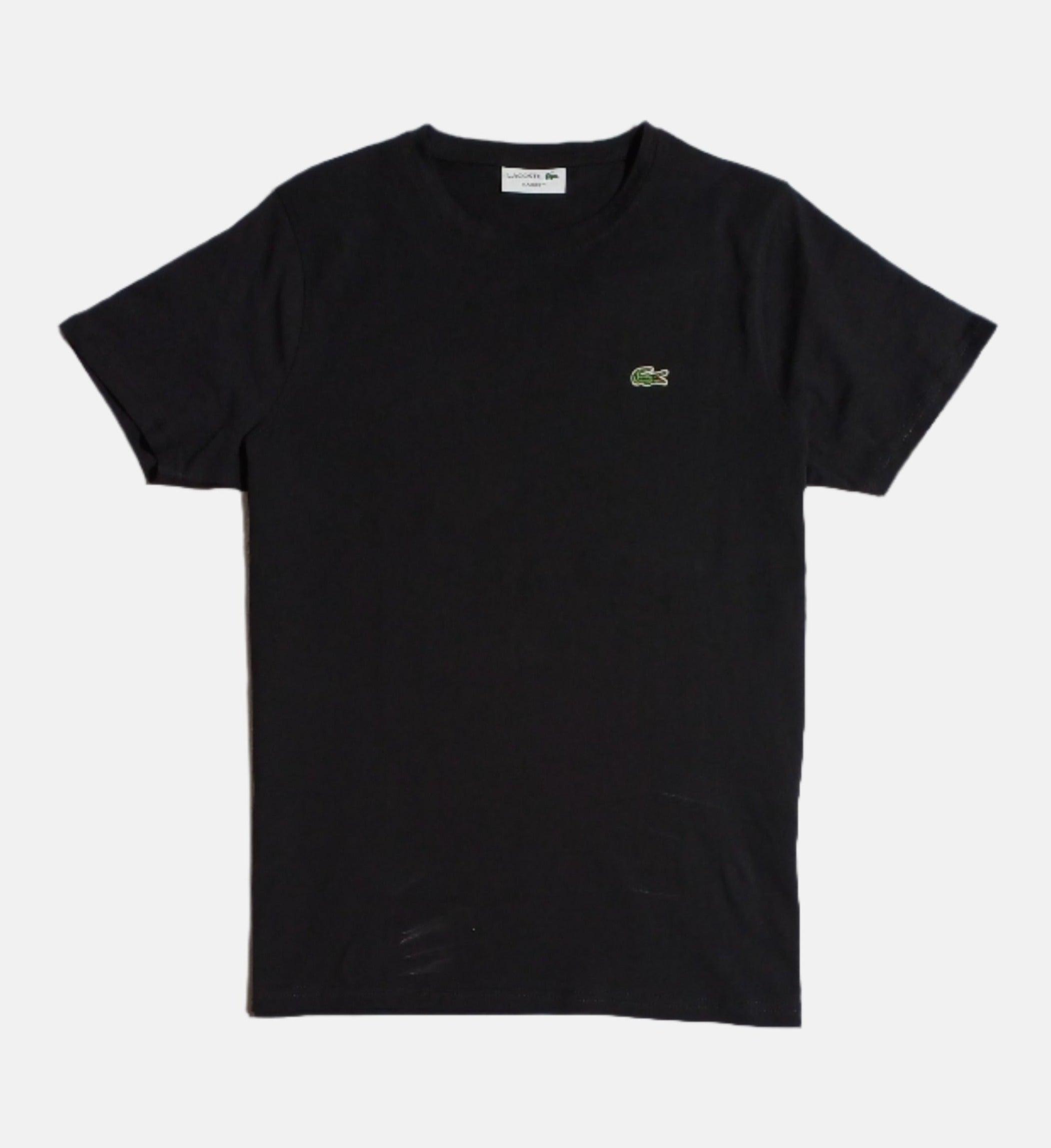 T-SHIRT COL NOIR LACOSTE