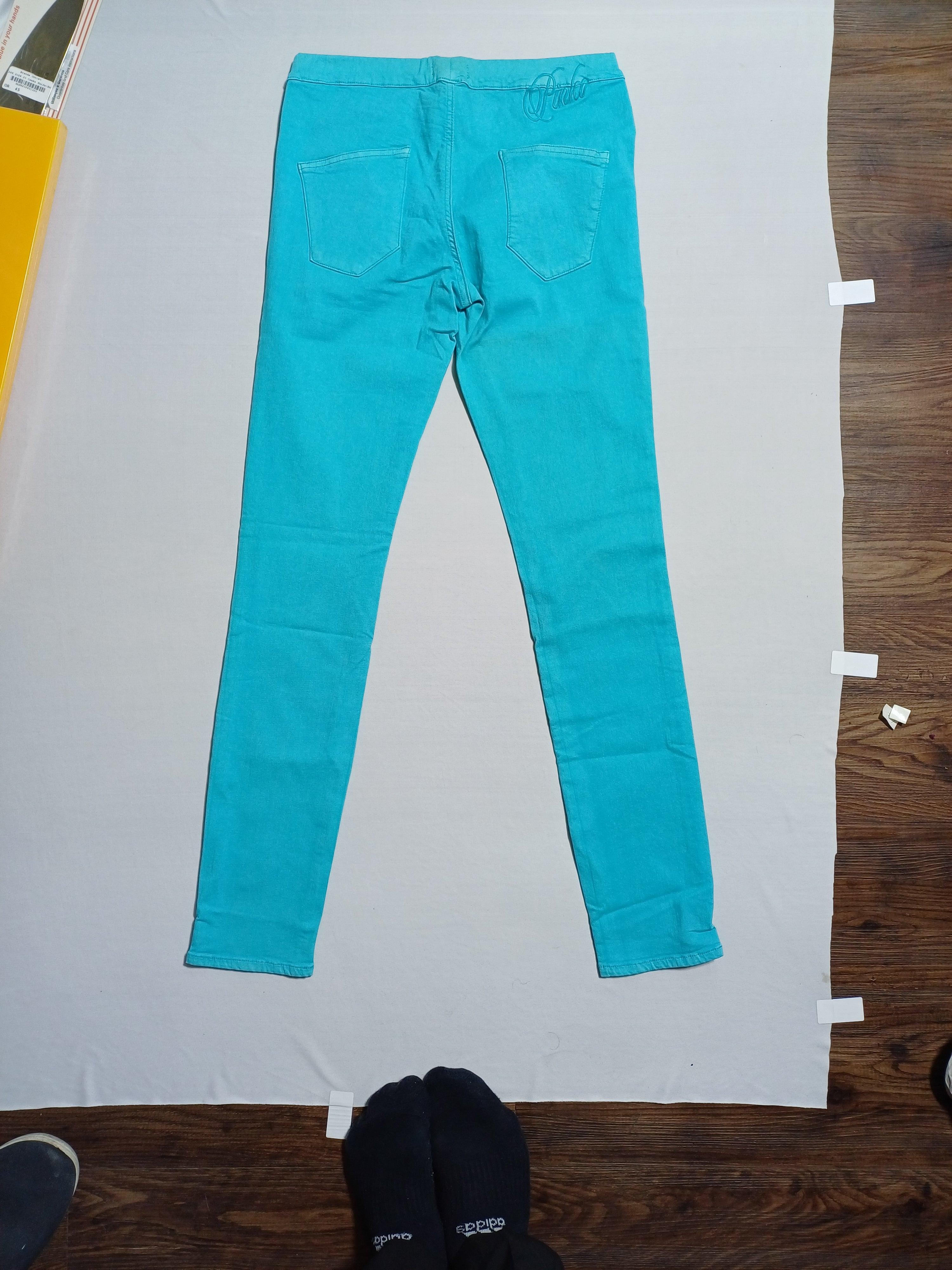 PANTALON FILLE PINKO AQUA BULE-XXL 01592