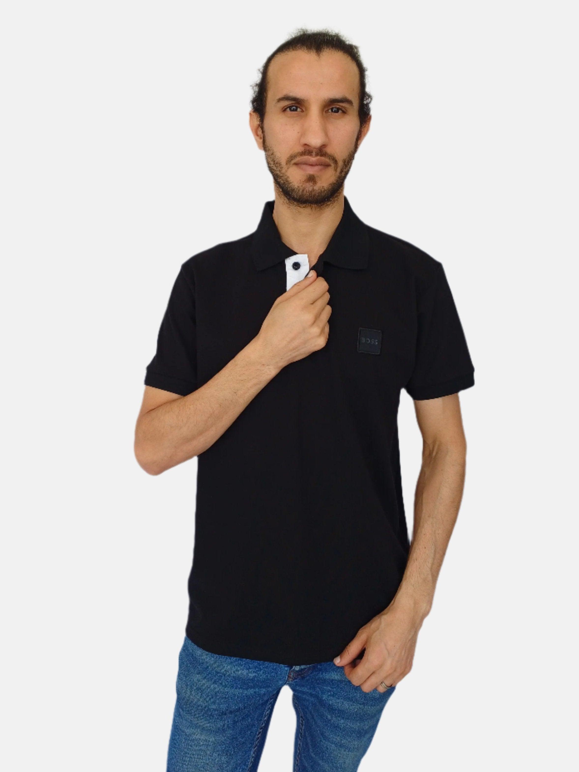 Black Boss Polo T-shirt