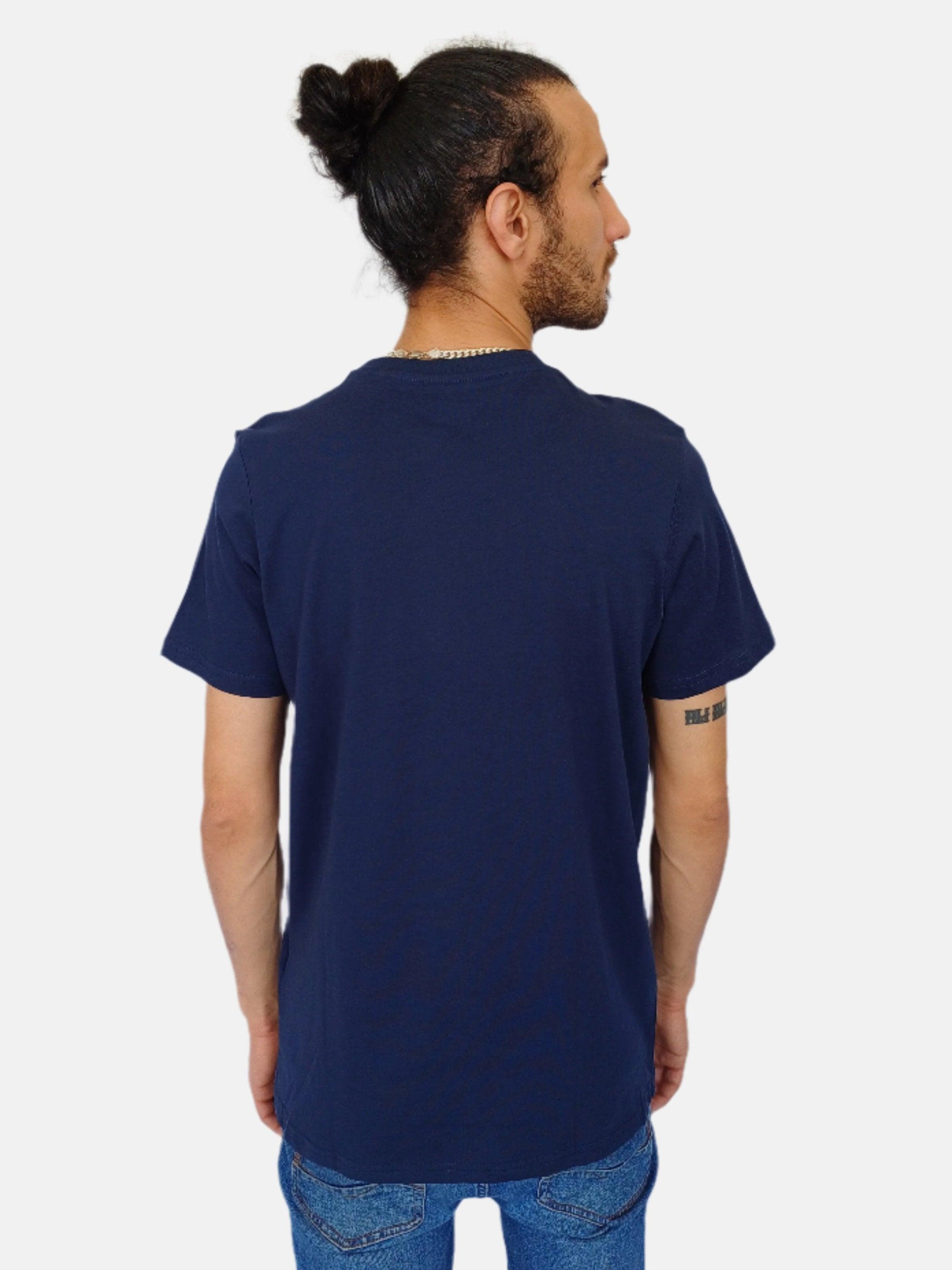 Navy Ralph lauren Men Plain Round Neck T-shirt small Pony