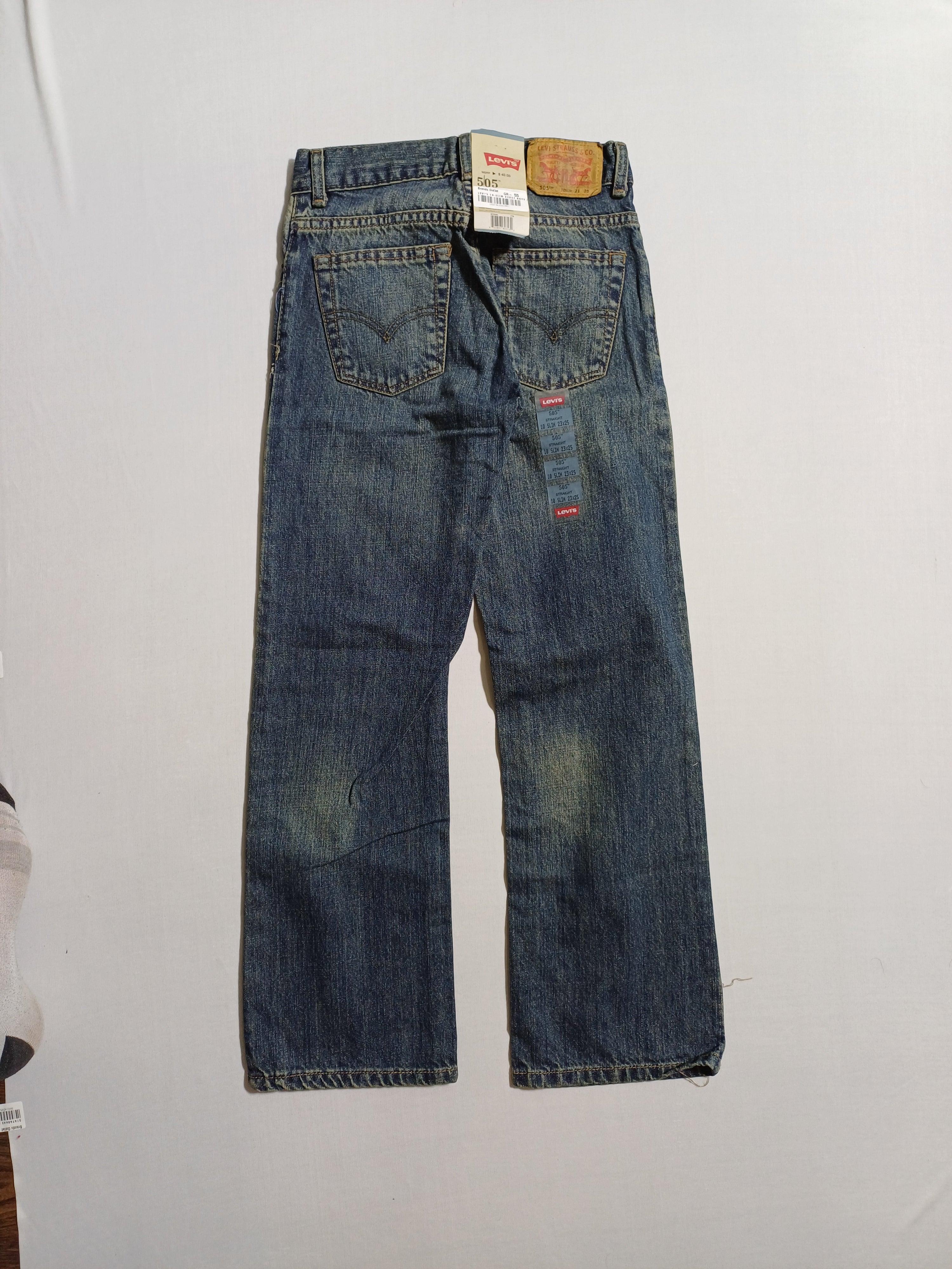 JEANS LEVI'S 10-SLIM 25X27 POUR GARÇONS BLEU