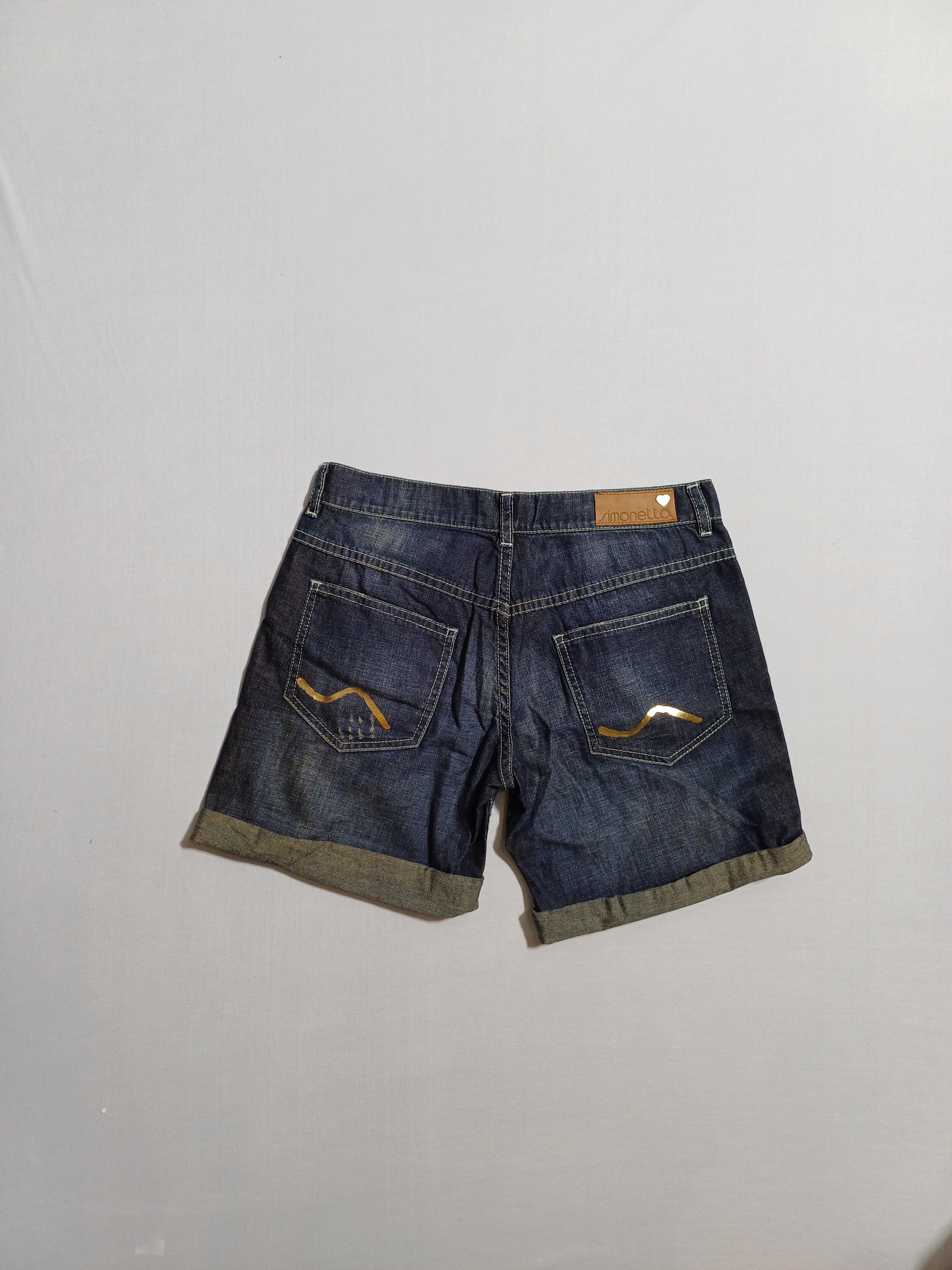 SIMONETTA BLUE-12Y GIRL JEANS SHORTS AKOXV001