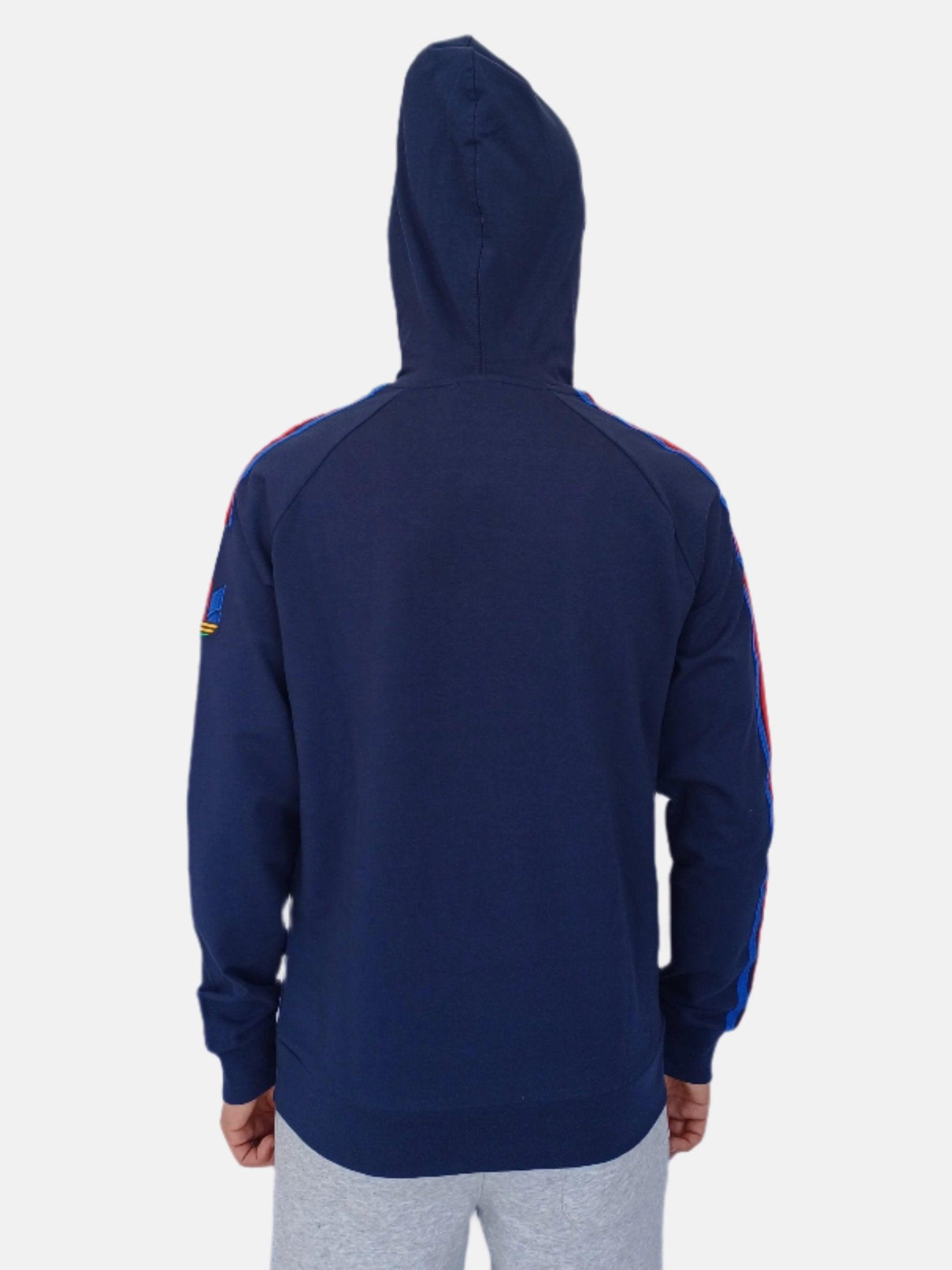 Sweat à capuche bleu marine Adidas pour homme