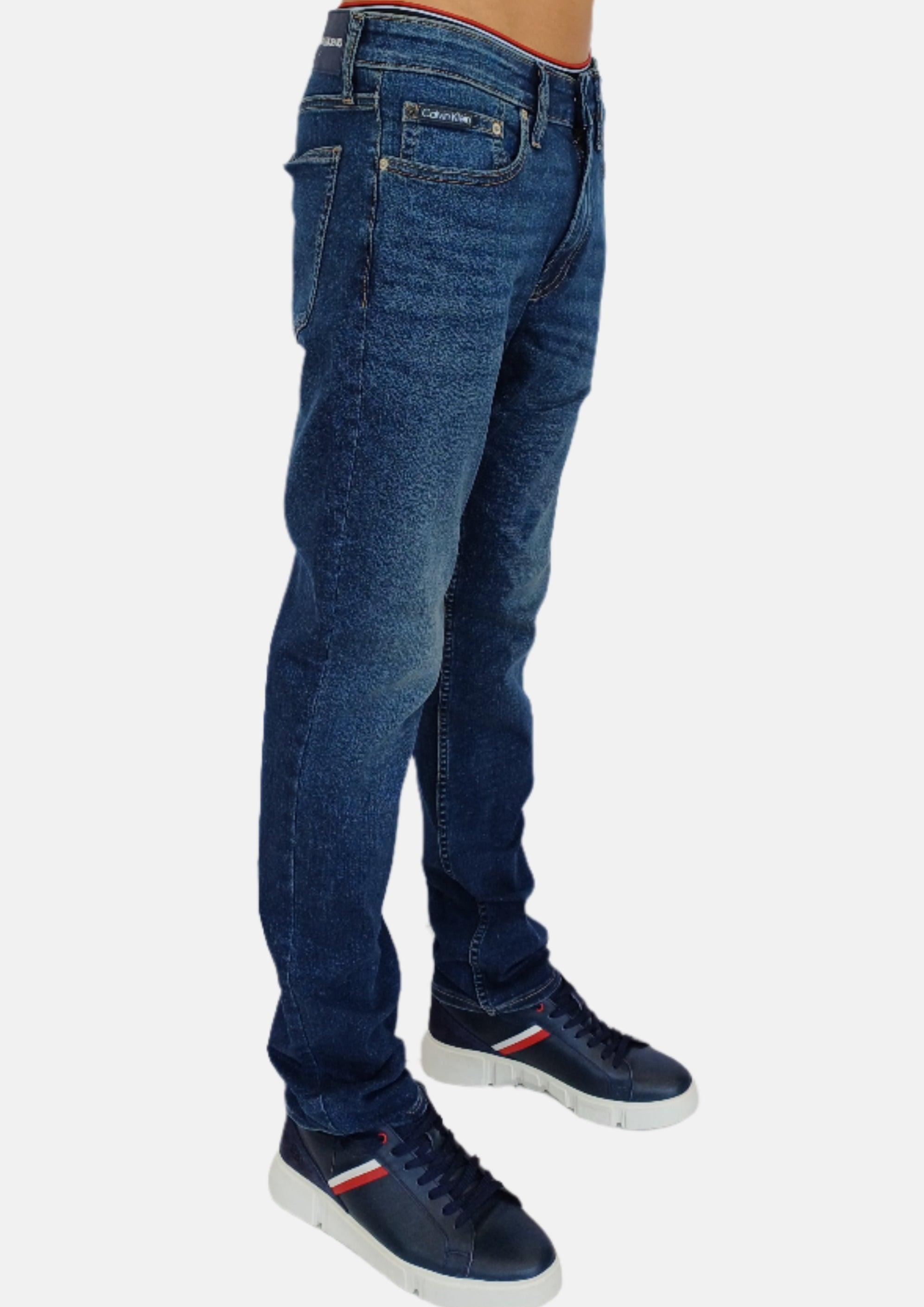 CALVIN KLEIN Dark Blue Men Jeans