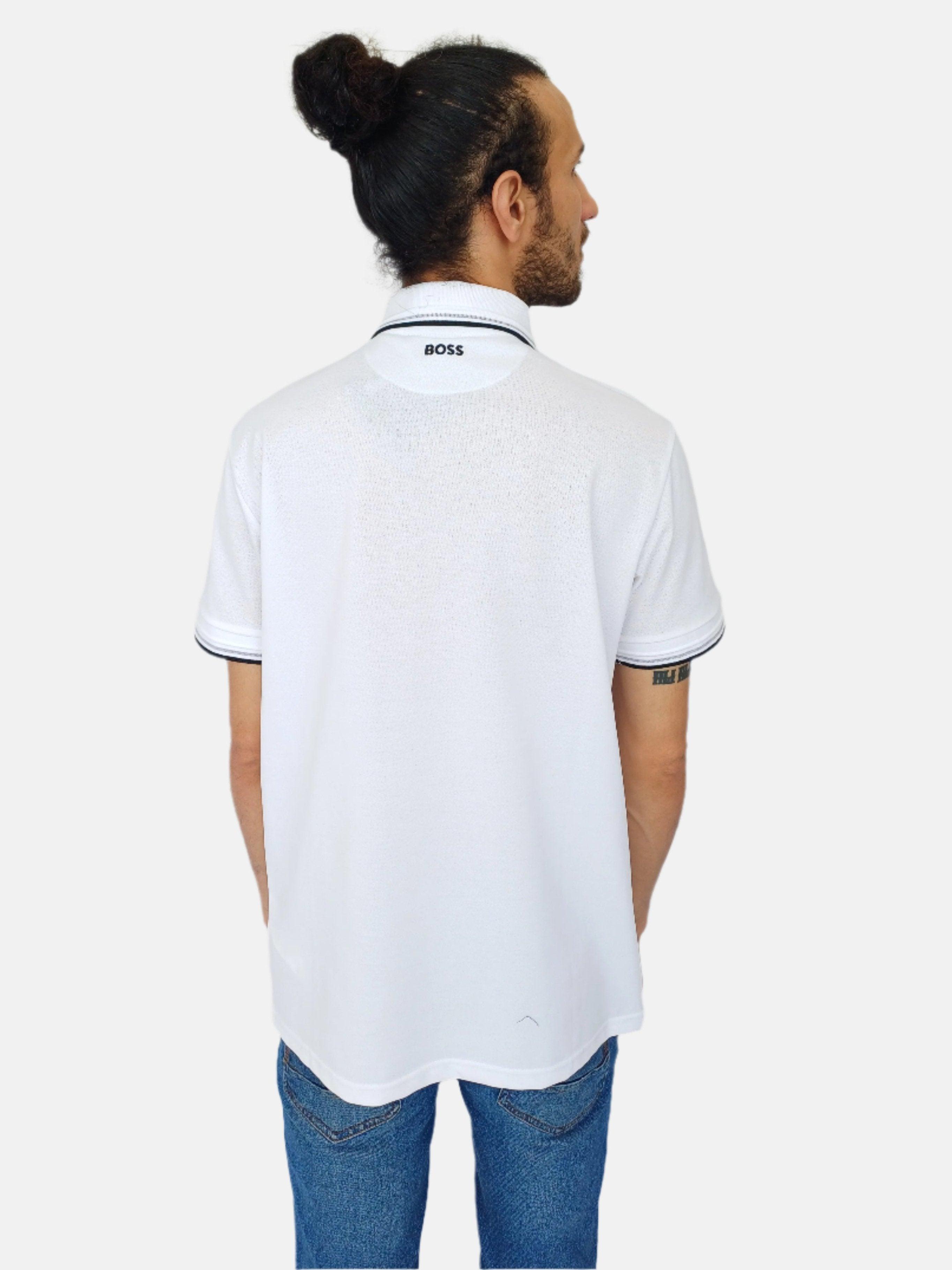 White Boss Paddy Pro Moisture Polo T-shirt