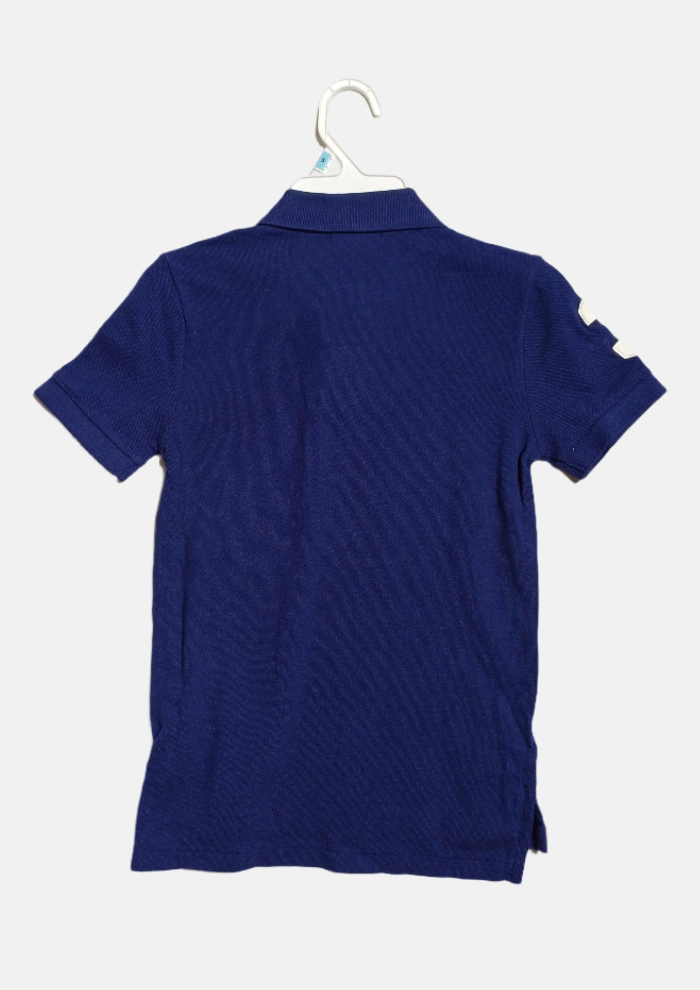 T-SHIRT POLO BLEU MARINE RALPH LAUREN POUR GARÇONS SS 322169117J8N