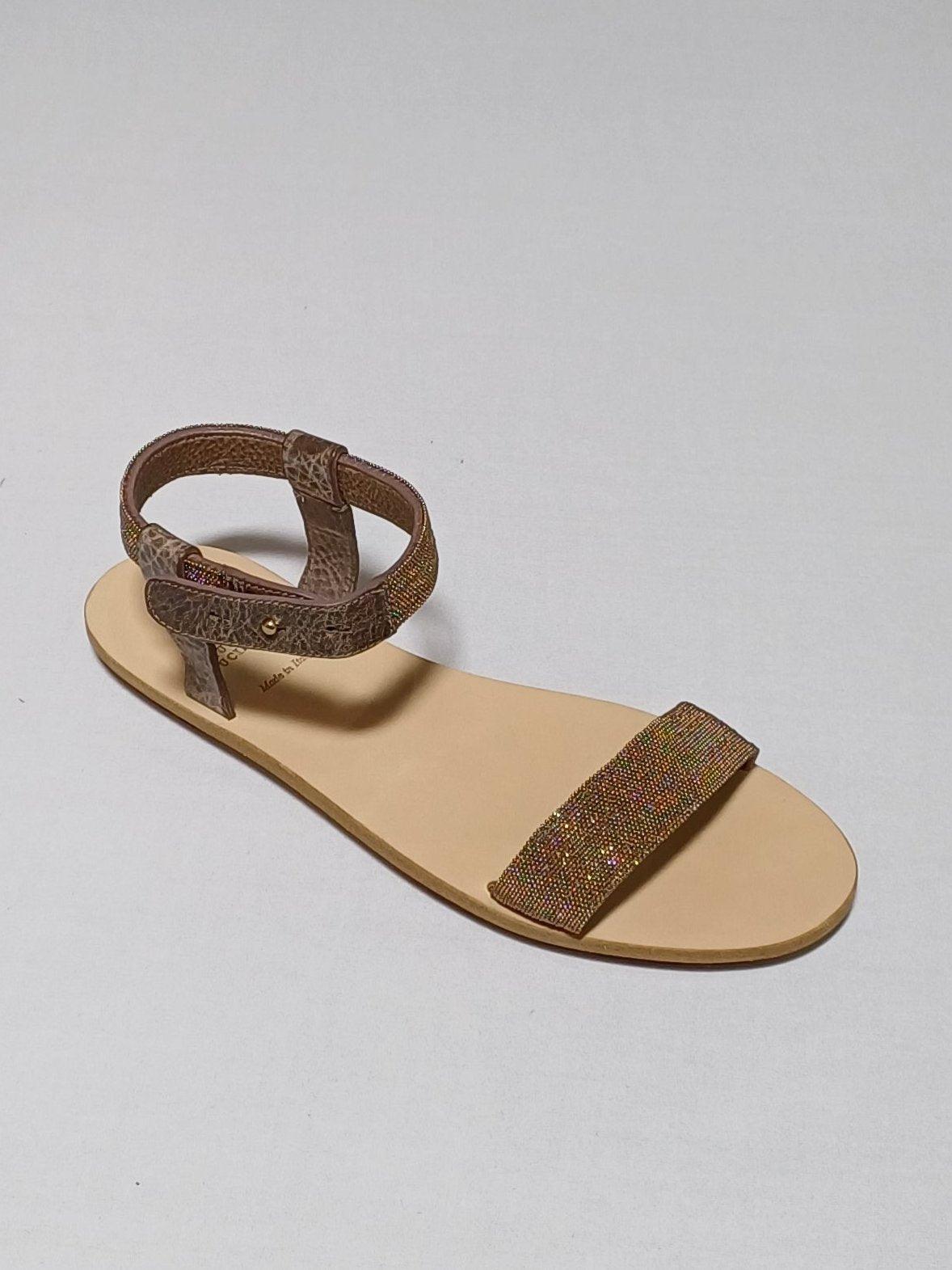 BRUNELLO CUCINELLI CA850 WOMEN FLAT SANDALS MZDBRG965