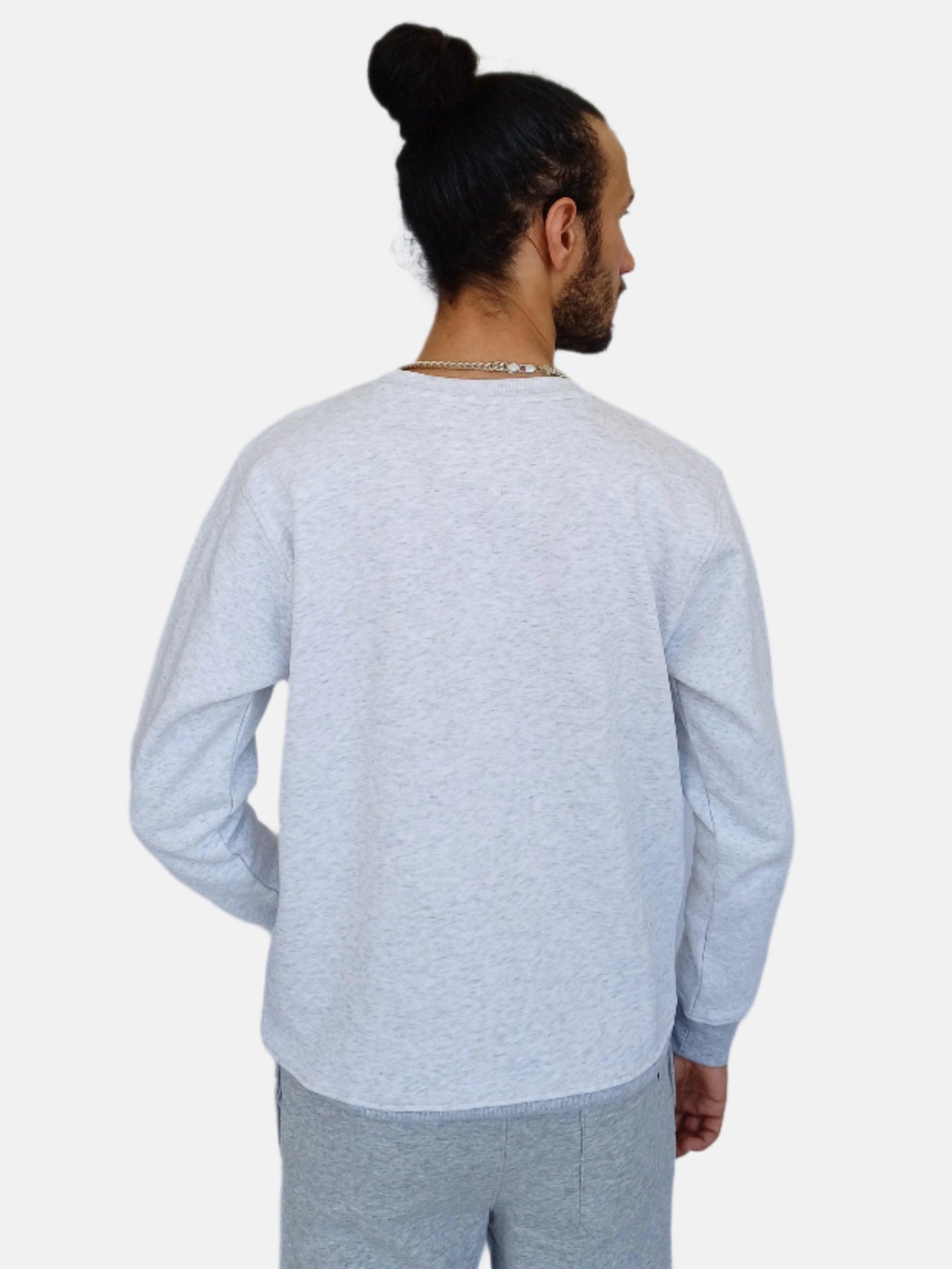 Sweat-shirt ras du cou gris Jack &amp; Jones