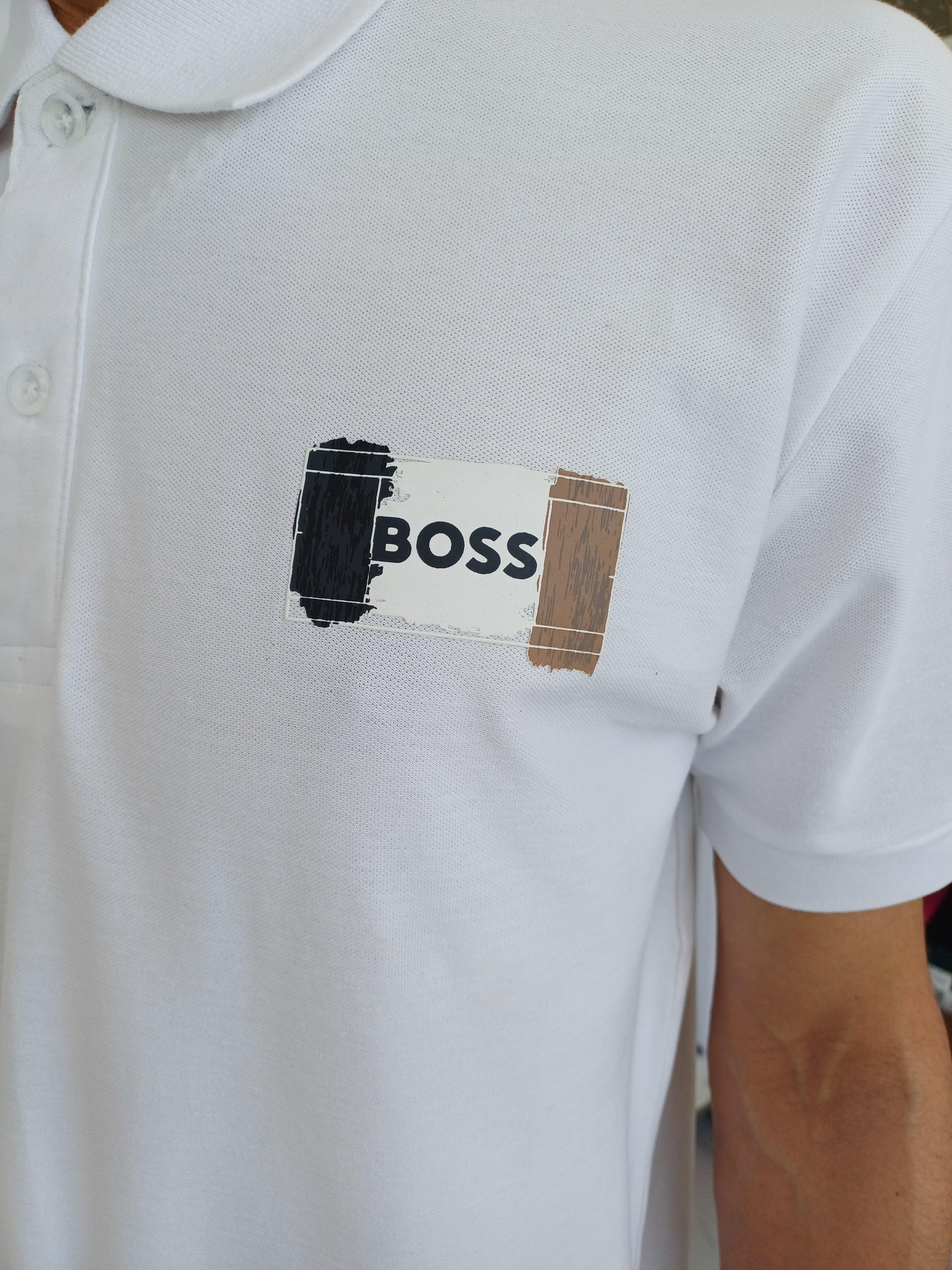 Polo blanc Paddy Boss Open Boss 50531805