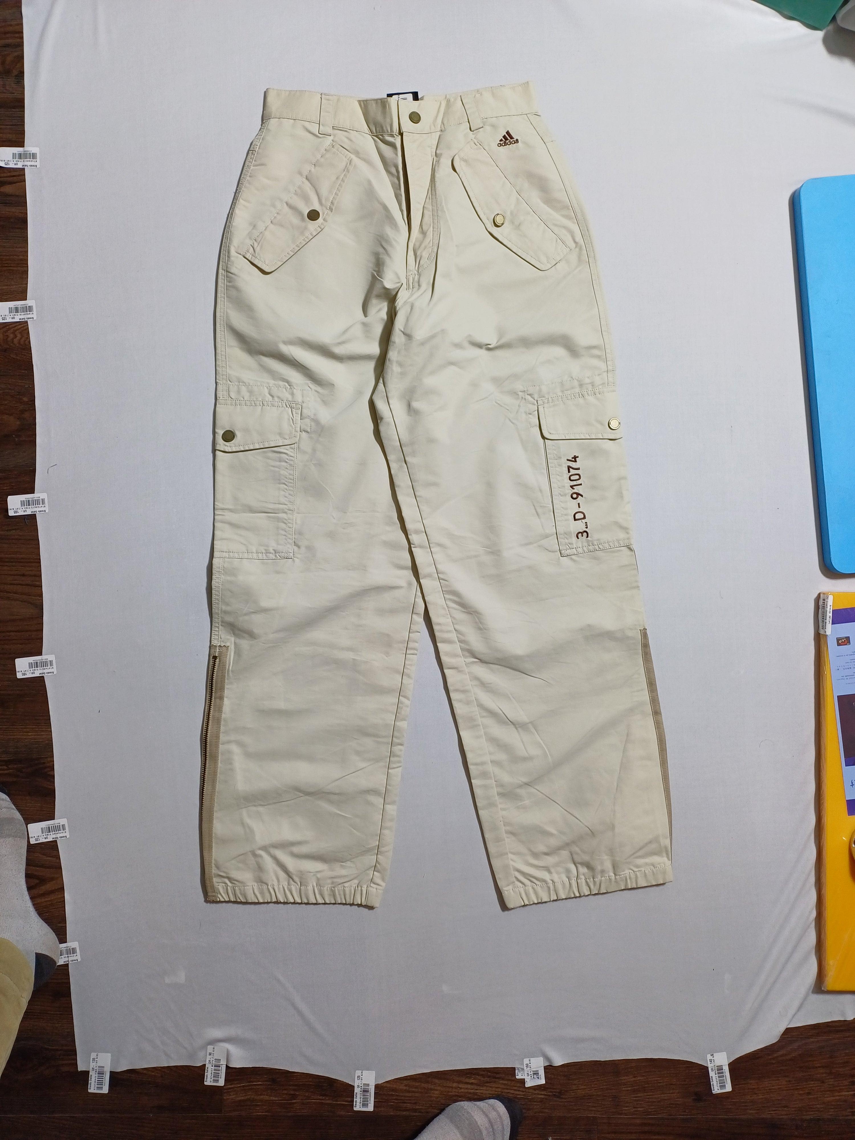 PANTALON ADIDAS BEIGE-XS AWV002