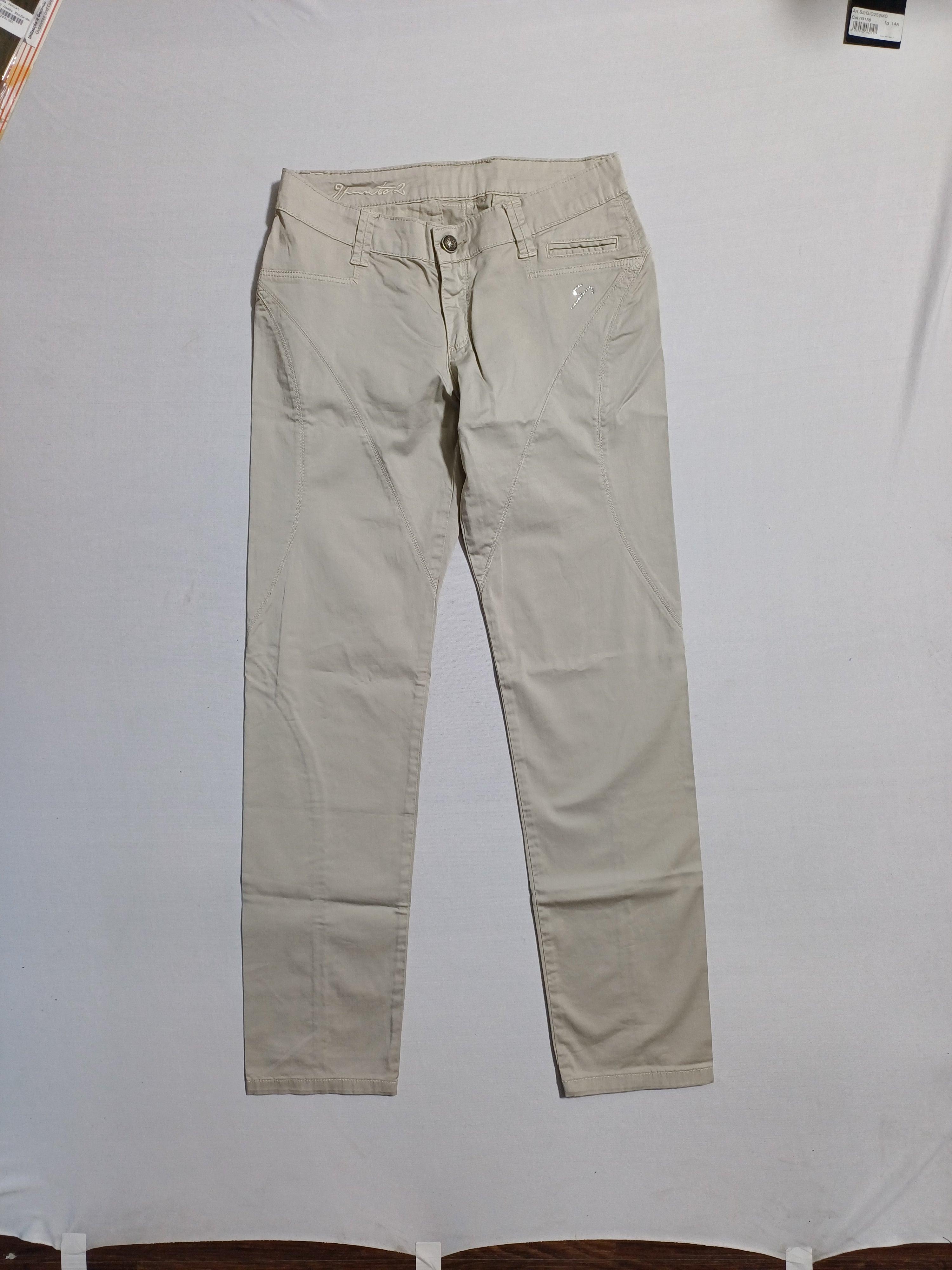 9.2 KIDS BEIGE-PANTALON FILLE 12Y 1456G